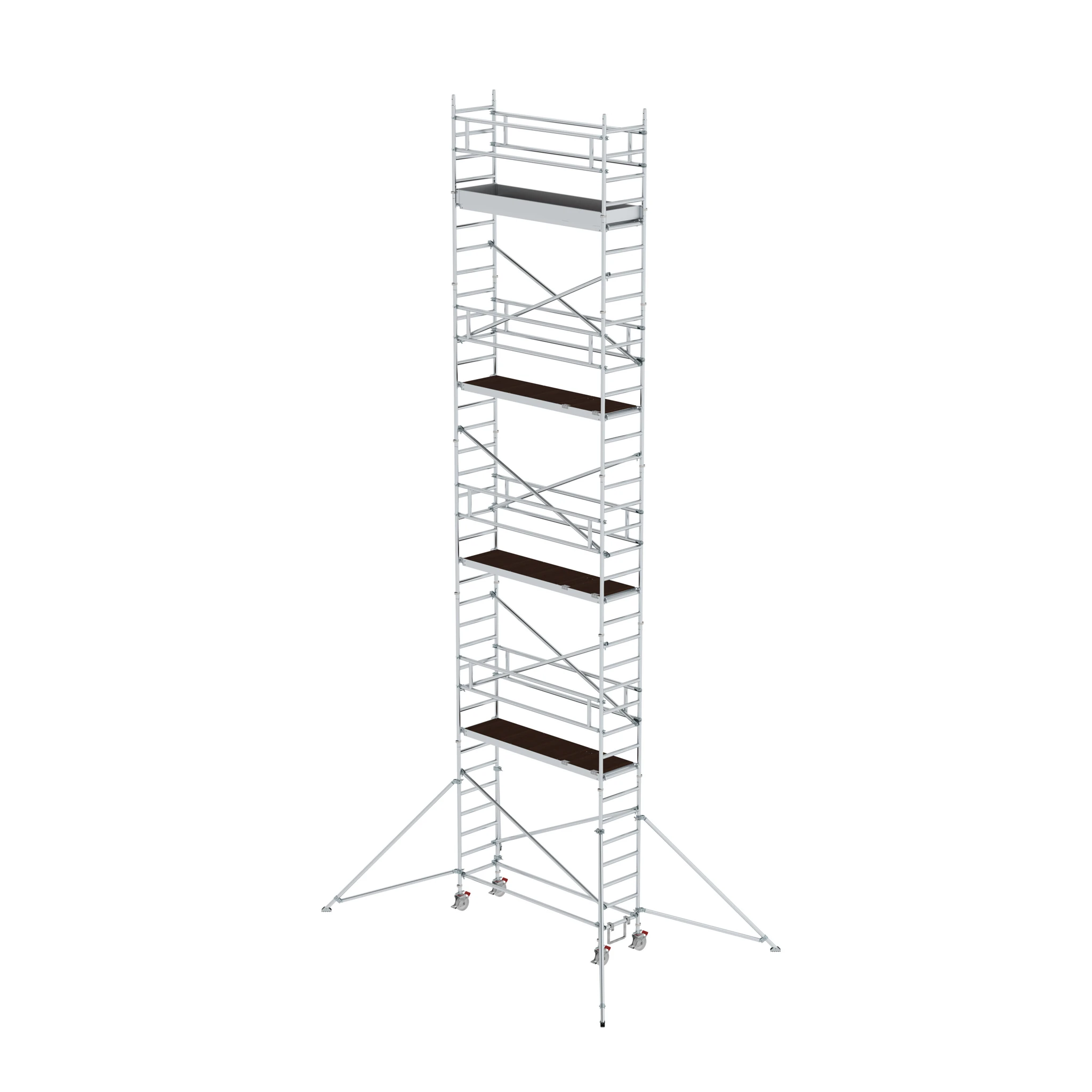 MUNK | Rollgerüst 0,75 x 2,45 m mit Ausleger Plattformhöhe 9,51 m