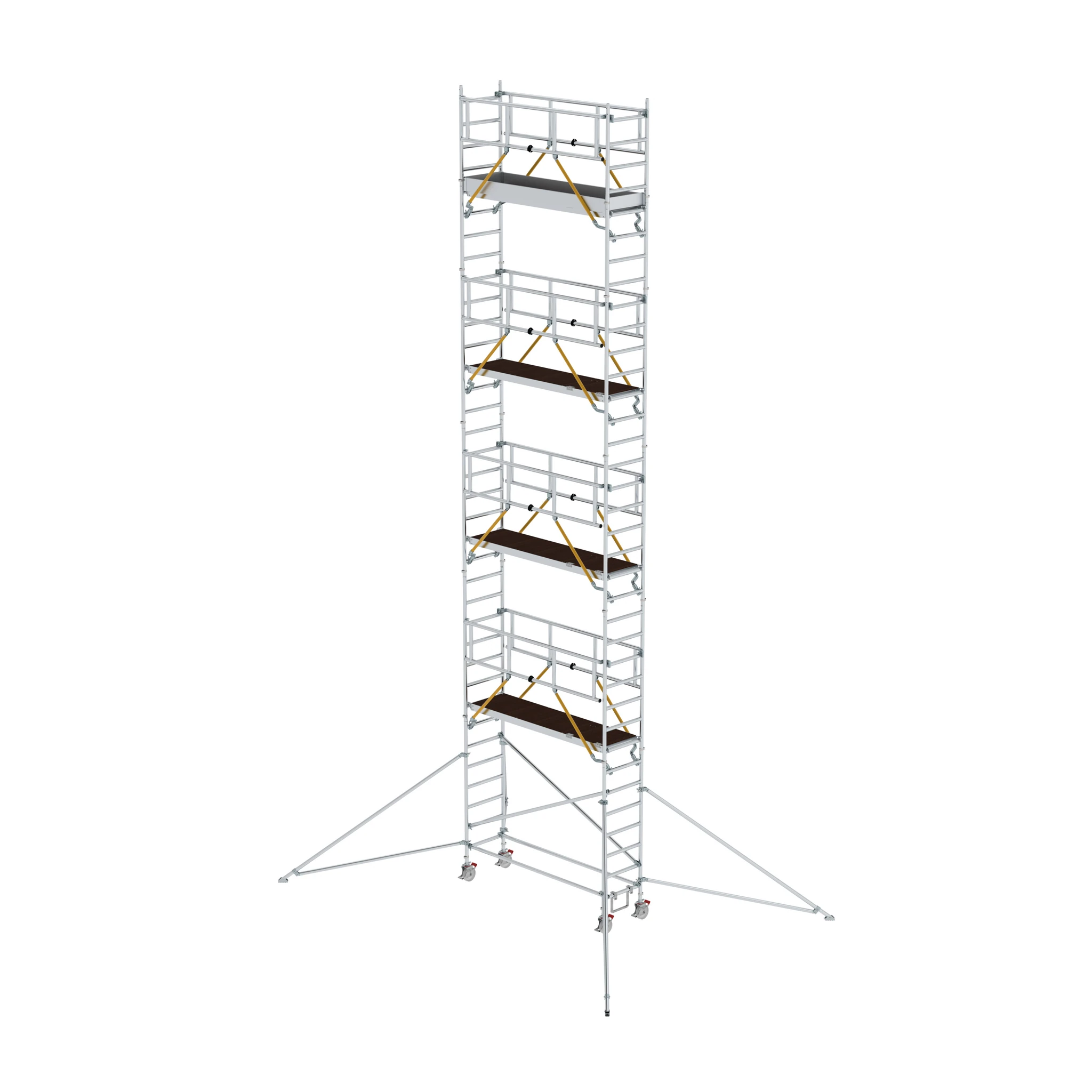 MUNK | Rollgerüst SG 0,75 x 2,45 m mit Ausleger Plattformhöhe 9,51 m