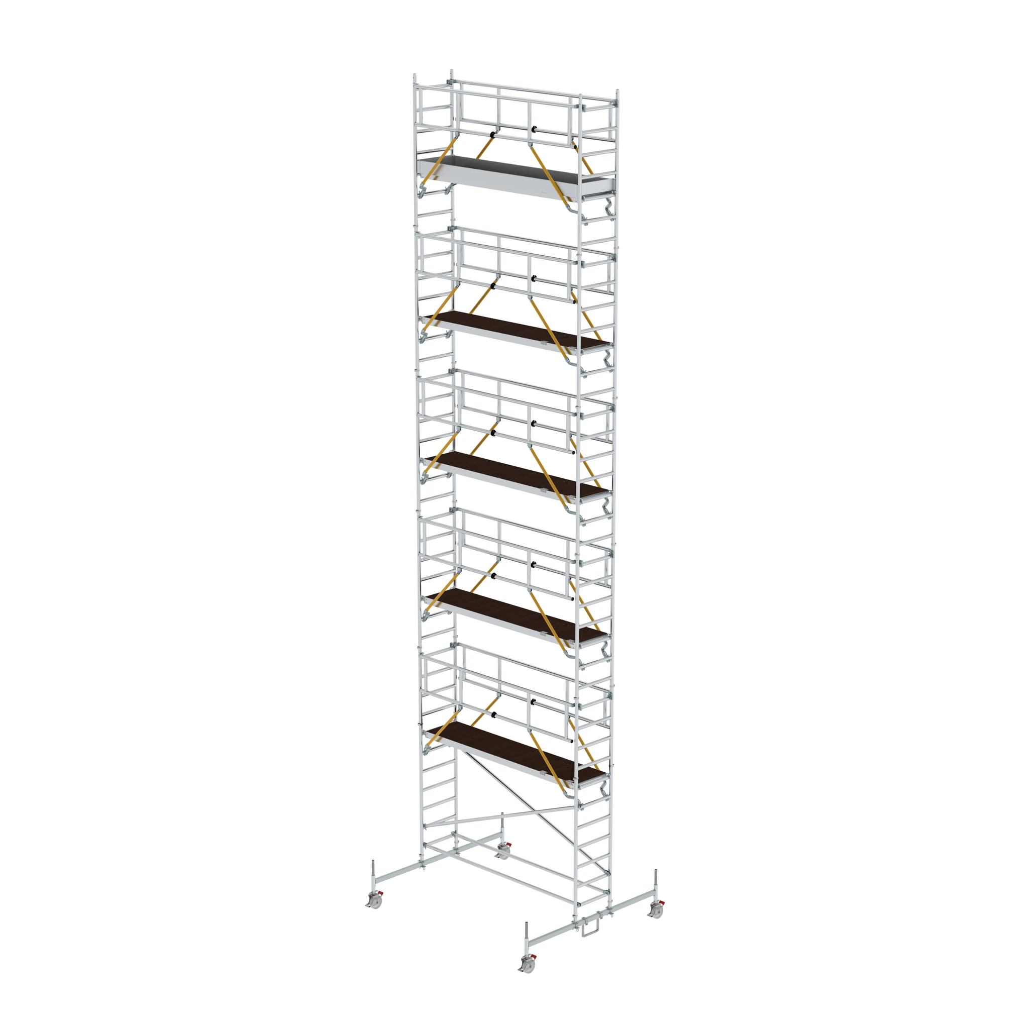 MUNK | Rollgerüst SG 0,75 x 3,0 m mit Fahrbalken Plattformhöhe 10,54 m