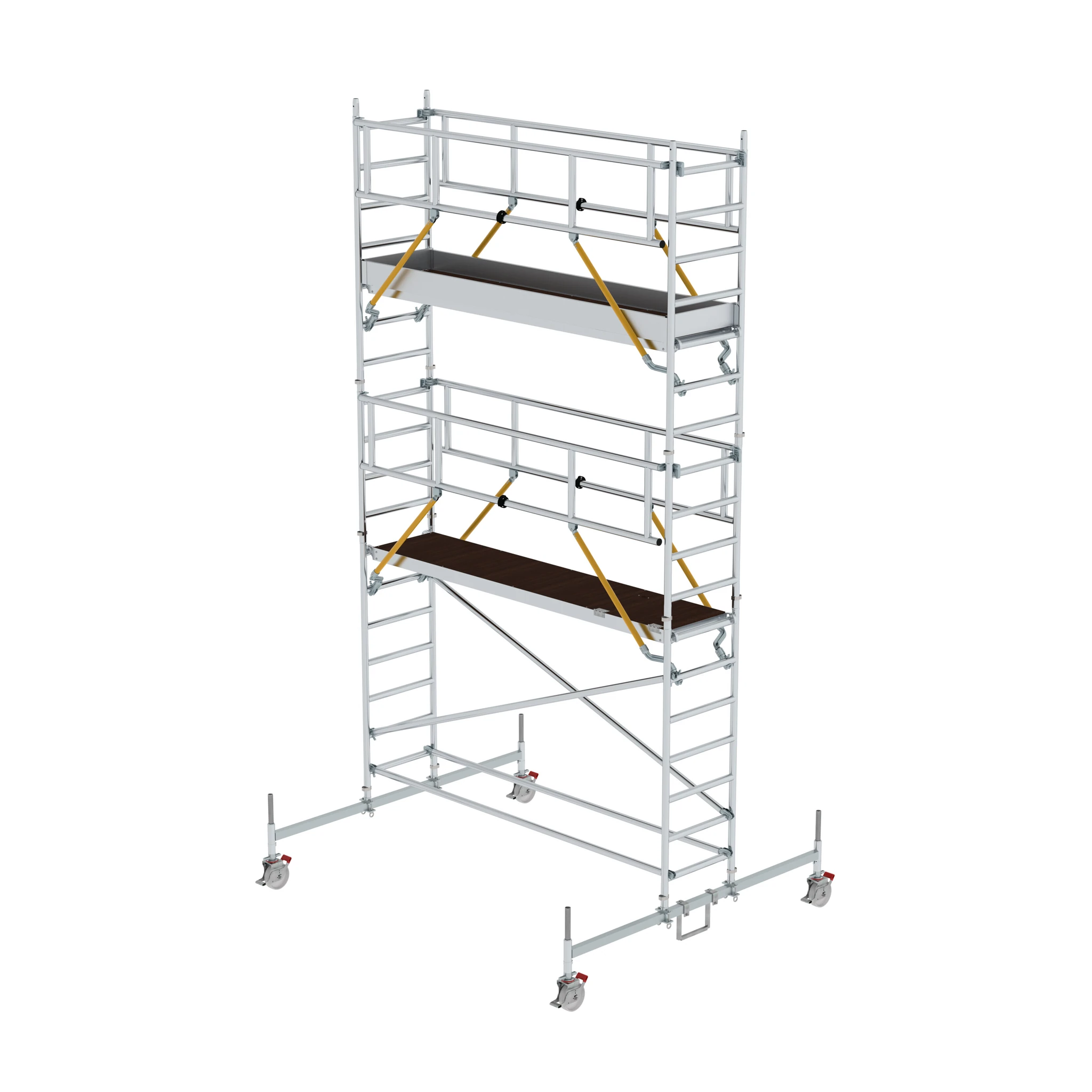 MUNK | Rollgerüst SG 0,75 x 3,0 m mit Fahrbalken Plattformhöhe 4,66 m