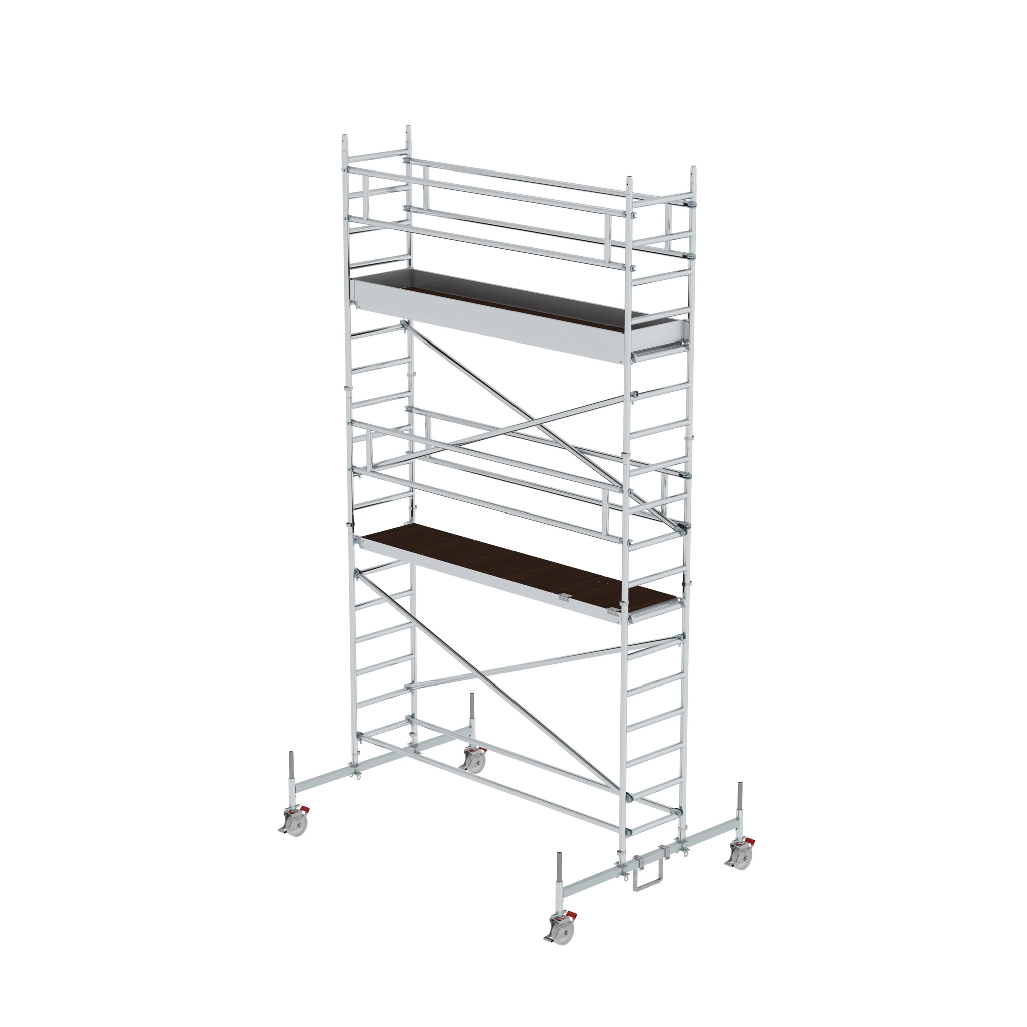 MUNK | Rollgerüst 0,75 x 3,0 m mit Fahrbalken Plattformhöhe 4,66 m