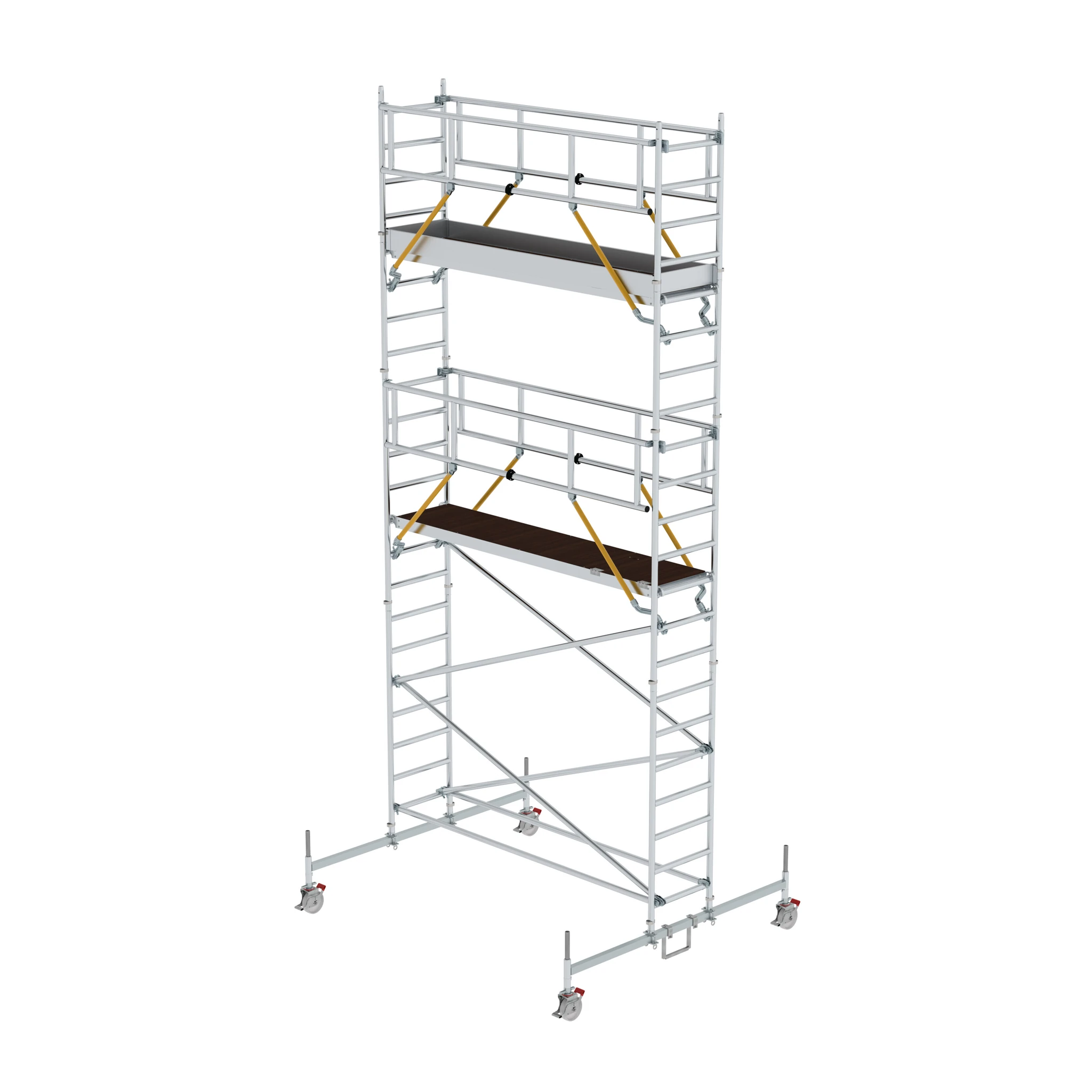 MUNK | Rollgerüst SG 0,75 x 3,0 m mit Fahrbalken Plattformhöhe 5,78 m