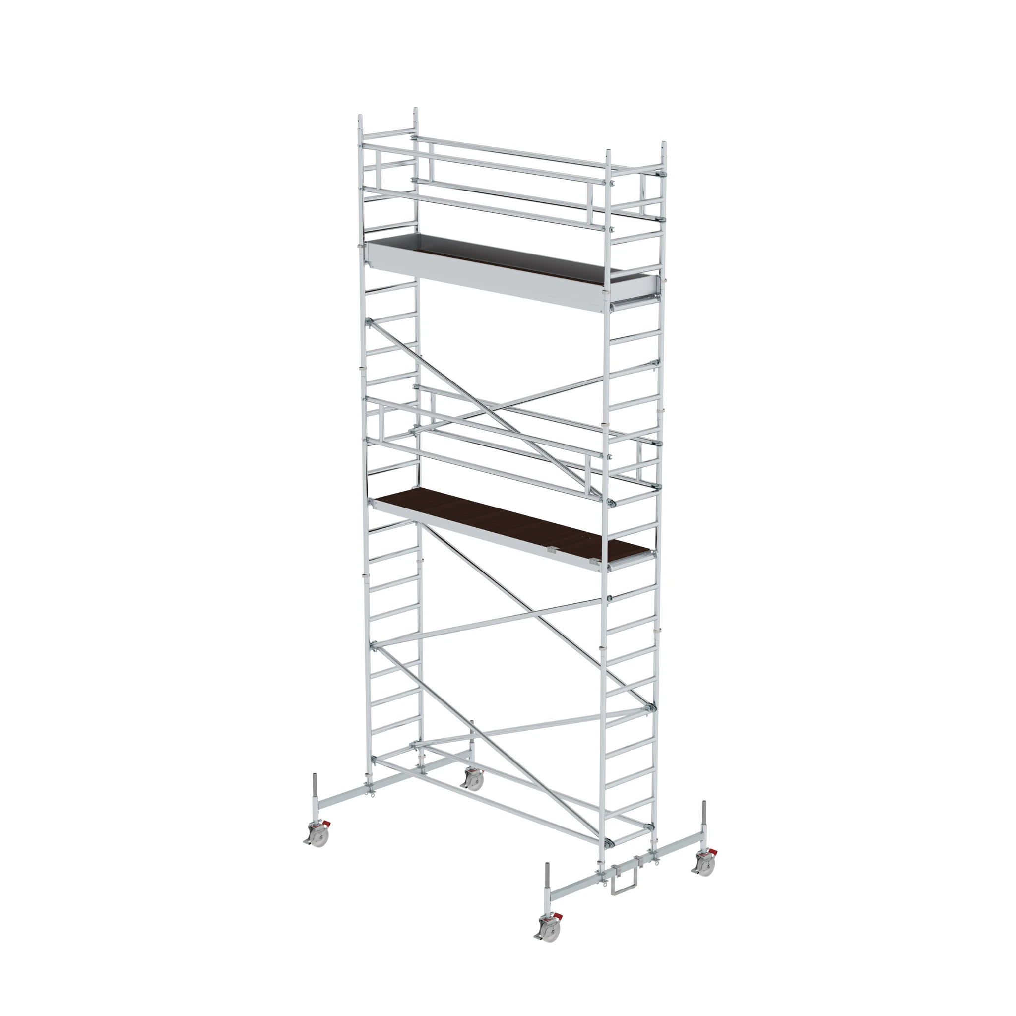 MUNK | Rollgerüst 0,75 x 3,0 m mit Fahrbalken Plattformhöhe 5,78 m