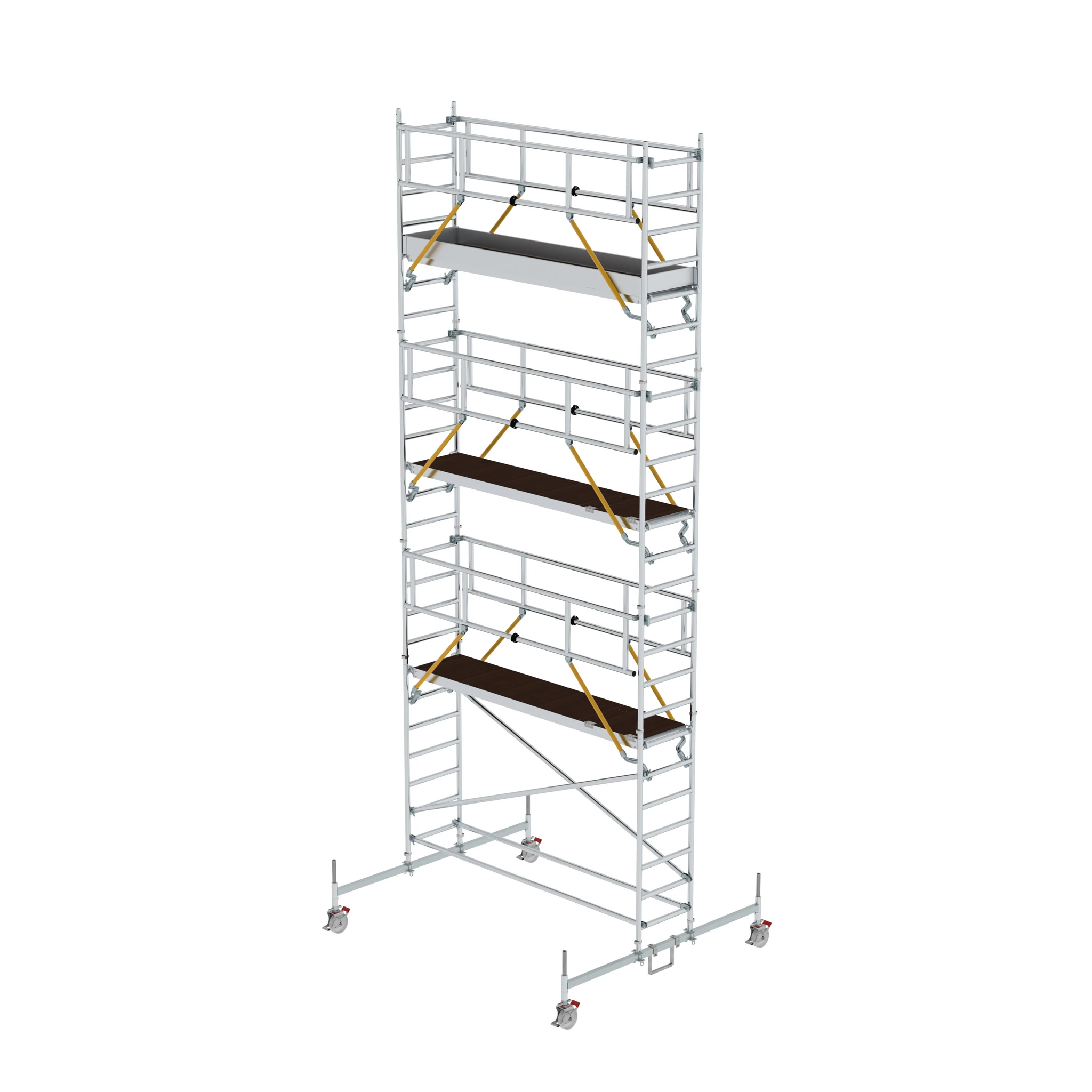 MUNK | Rollgerüst SG 0,75 x 3,0 m mit Fahrbalken Plattformhöhe 6,62 m
