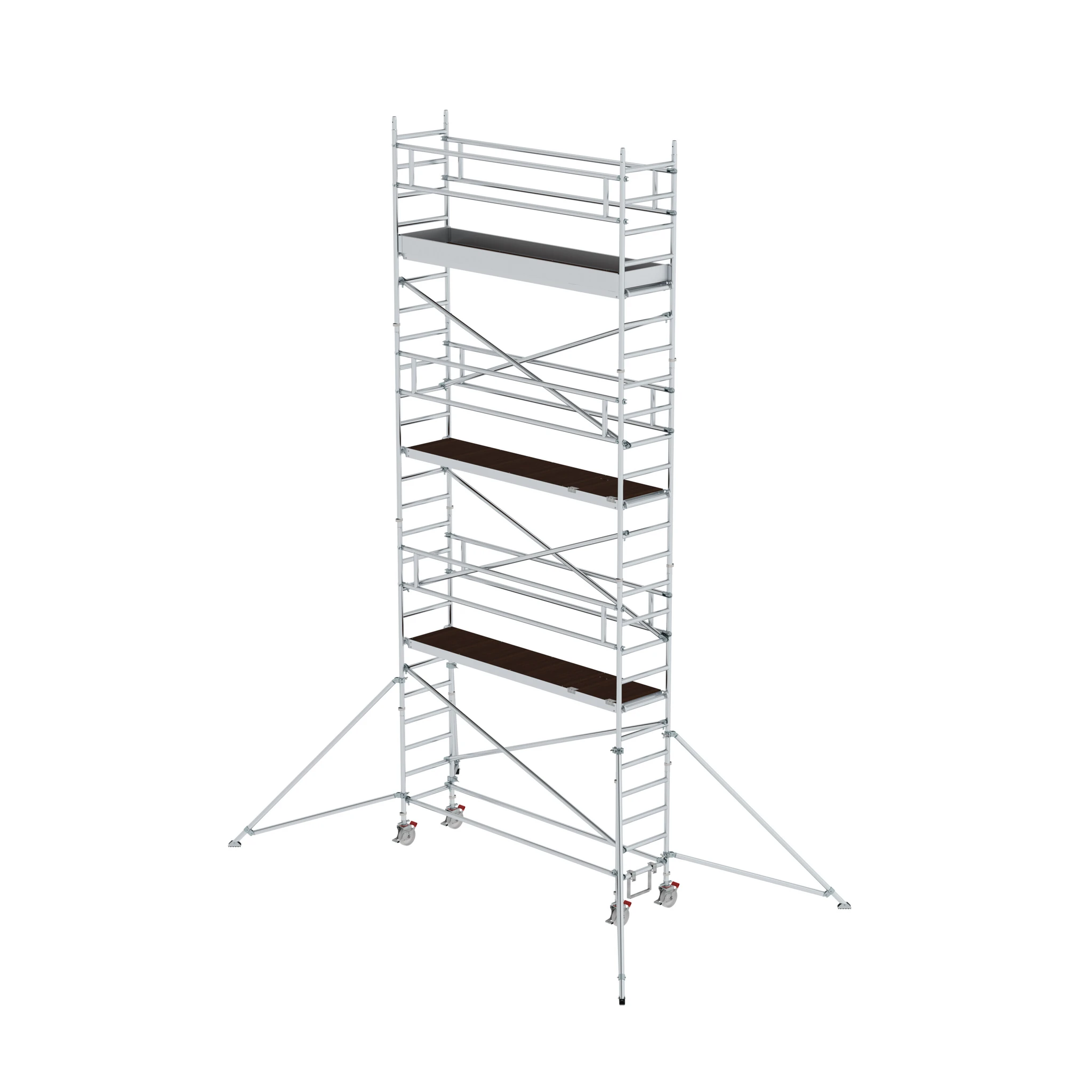 MUNK | Rollgerüst 0,75 x 3,0 m mit Ausleger Plattformhöhe 6,43 m