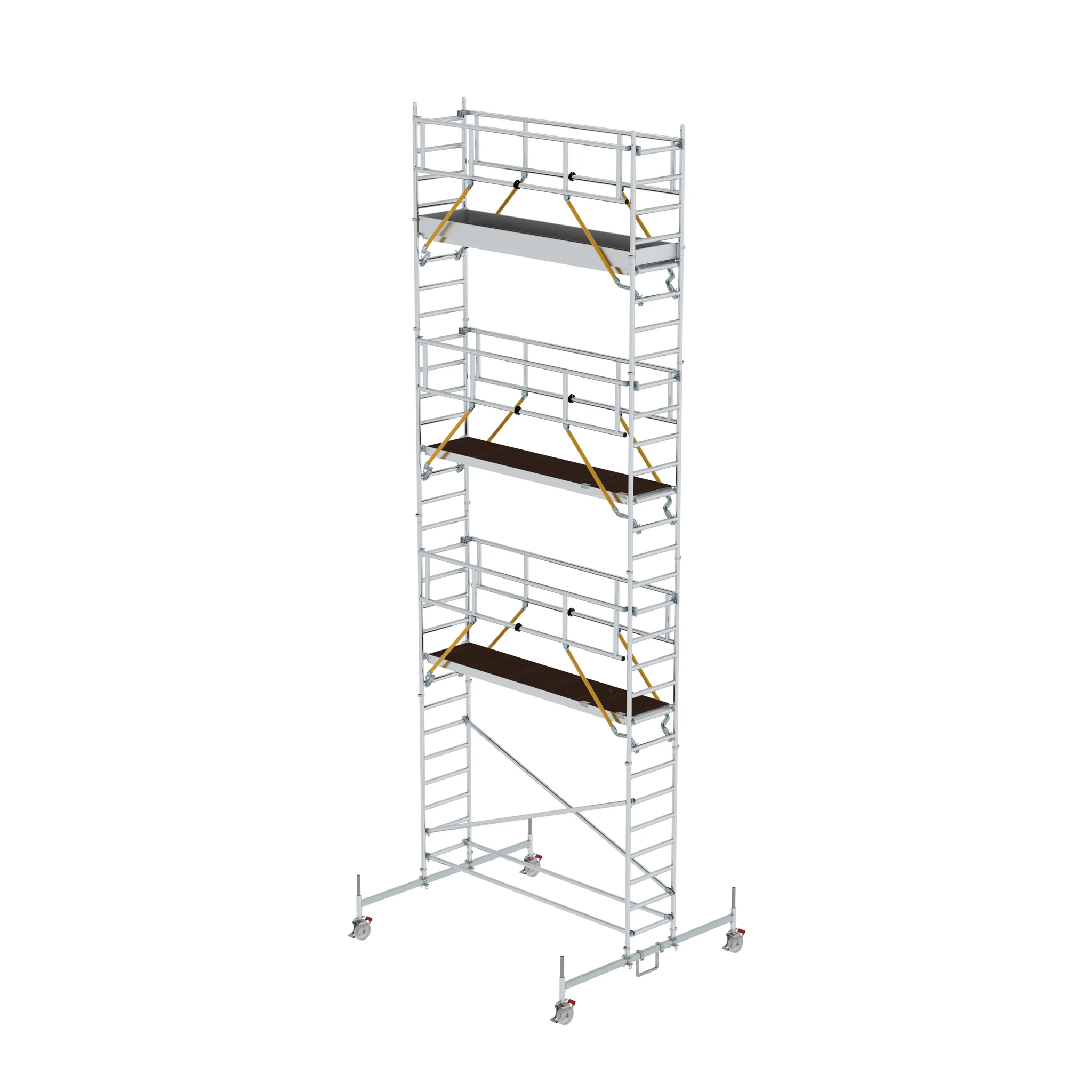 MUNK | Rollgerüst SG 0,75 x 3,0 m mit Fahrbalken Plattformhöhe 7,74 m