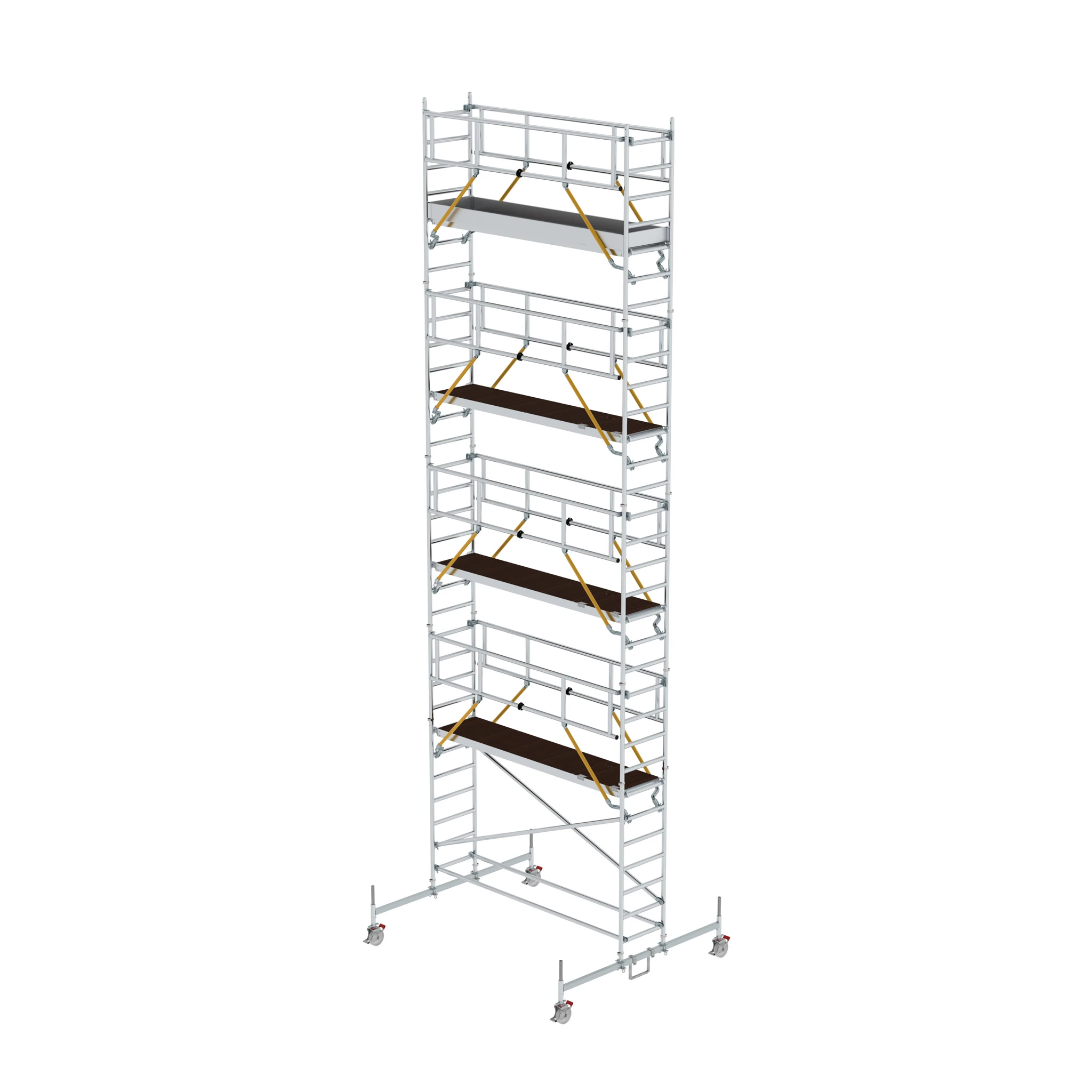 MUNK | Rollgerüst SG 0,75 x 3,0 m mit Fahrbalken Plattformhöhe 8,58 m