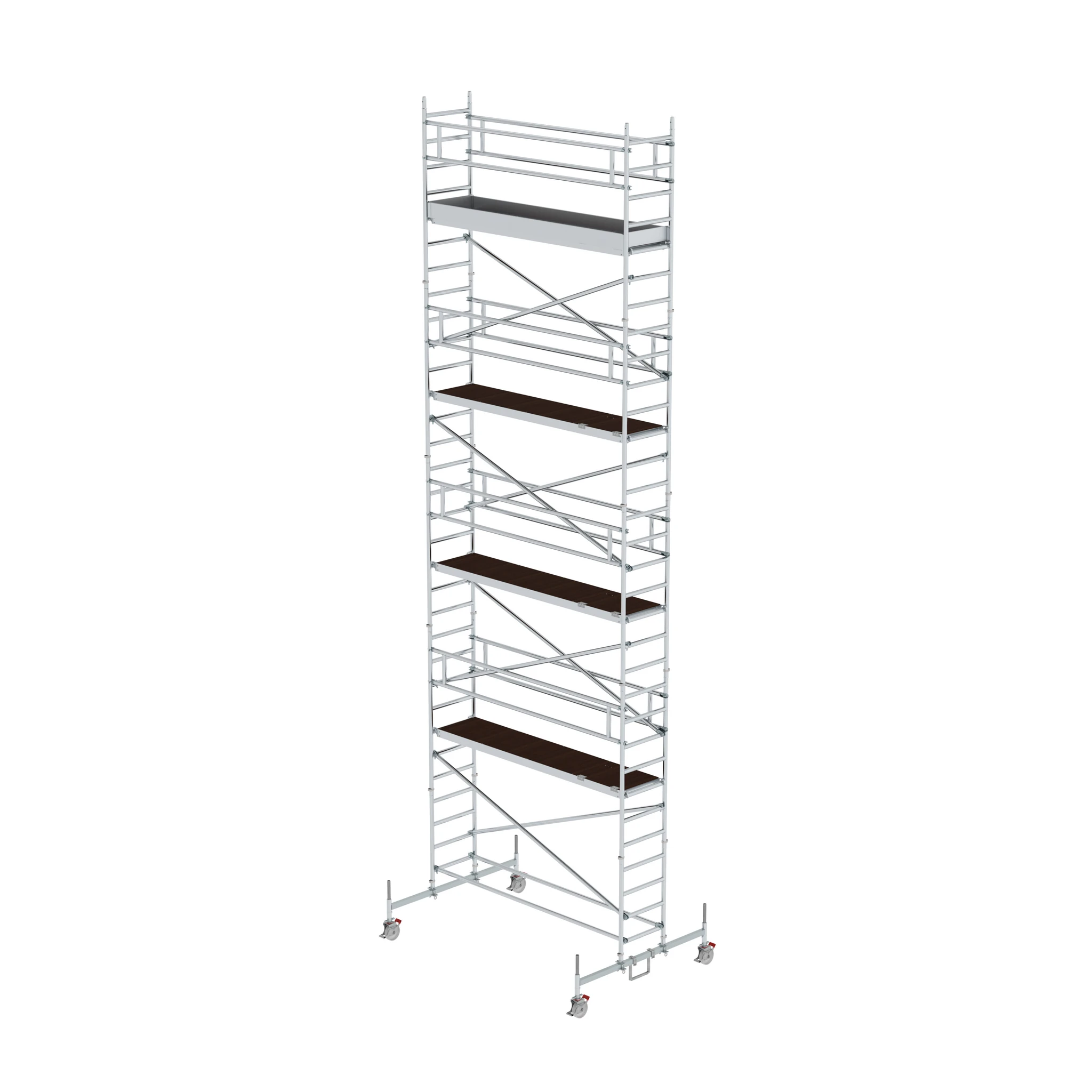 MUNK | Rollgerüst 0,75 x 3,0 m mit Fahrbalken Plattformhöhe 8,58 m