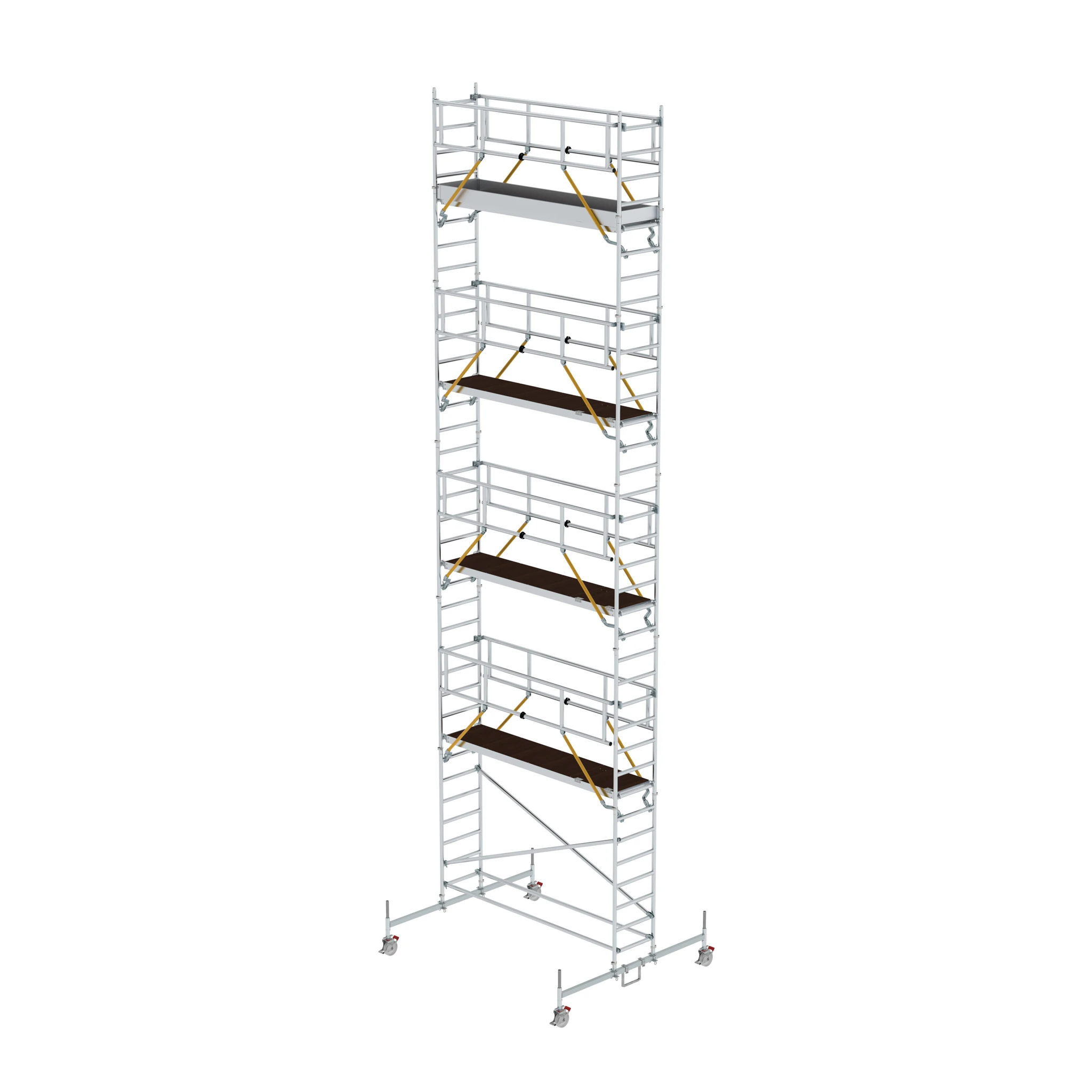 MUNK | Rollgerüst SG 0,75 x 3,0 m mit Fahrbalken Plattformhöhe 9,70 m