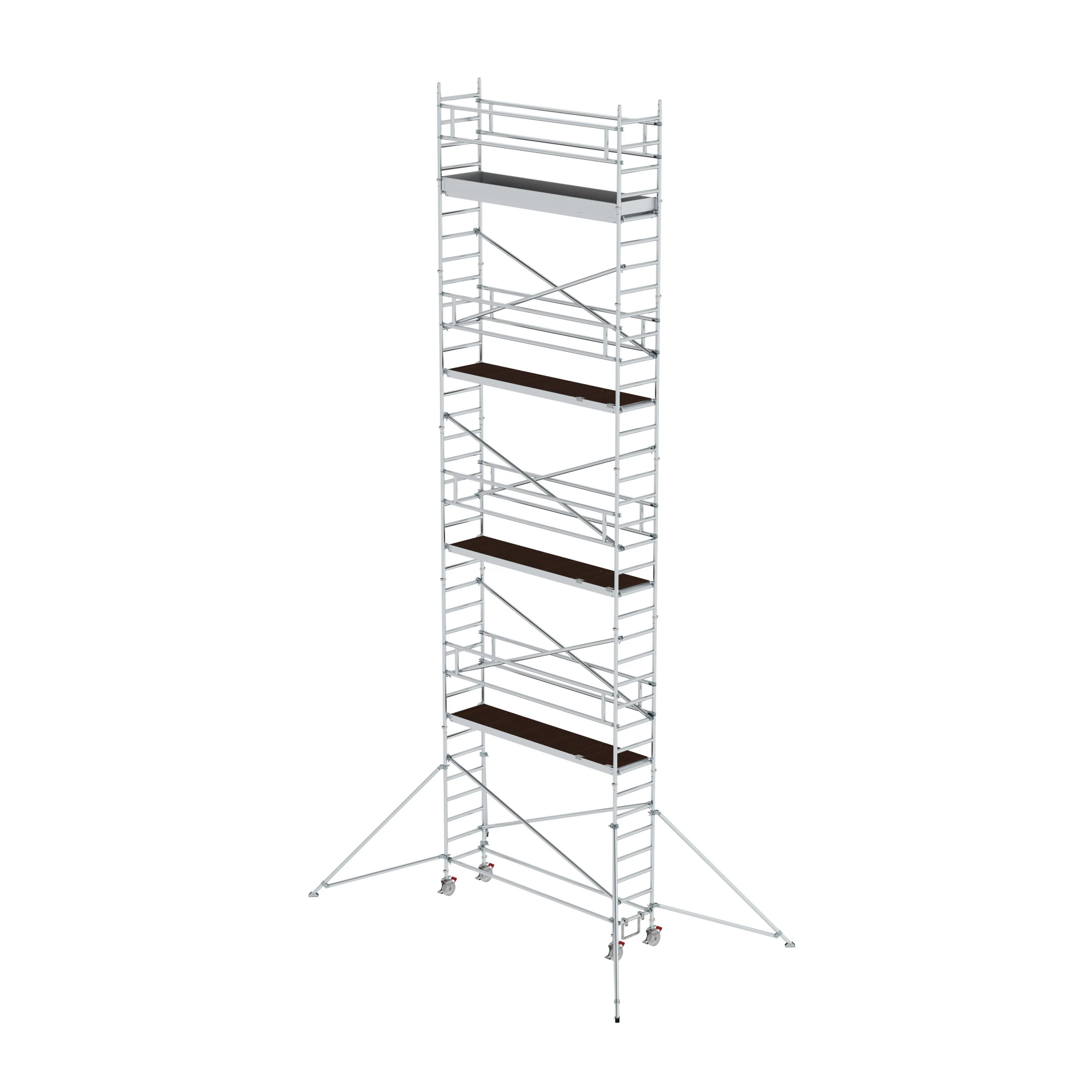 MUNK | Rollgerüst 0,75 x 3,0 m mit Ausleger Plattformhöhe 9,51 m