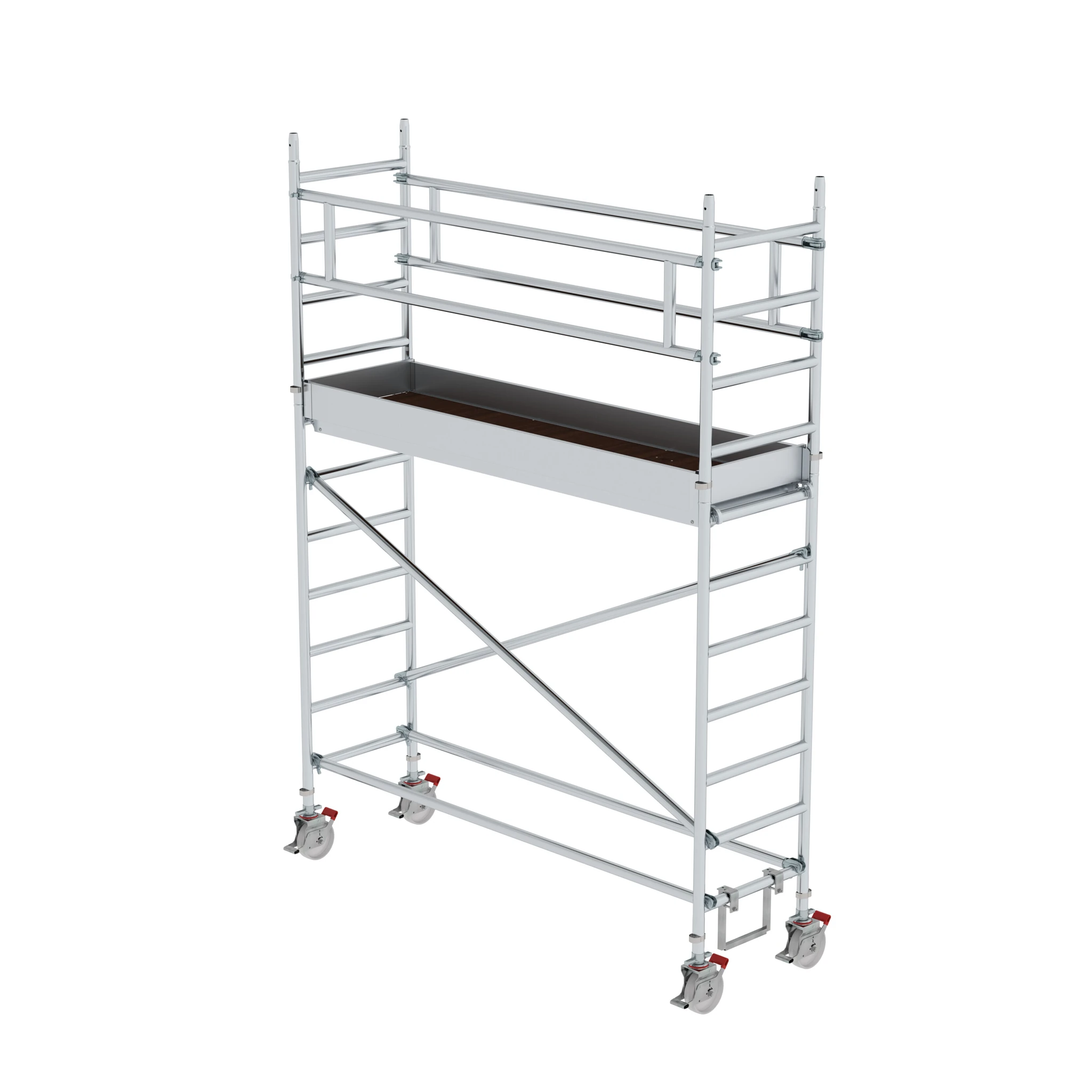 MUNK | Rollgerüst 0,75 x 2,45 m Plattformhöhe 2,51 m