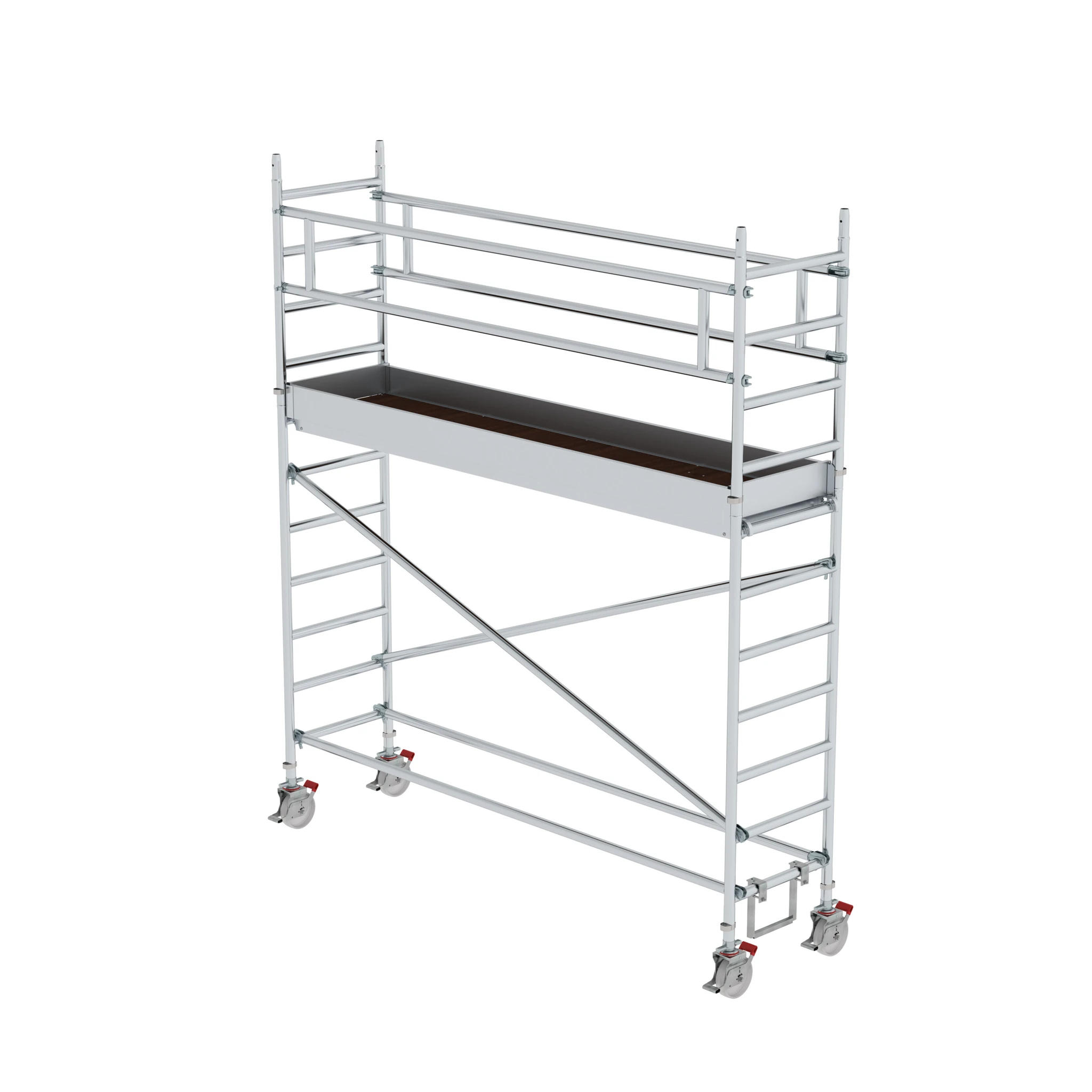 MUNK | Rollgerüst 0,75 x 3,0 m Plattformhöhe 2,51 m