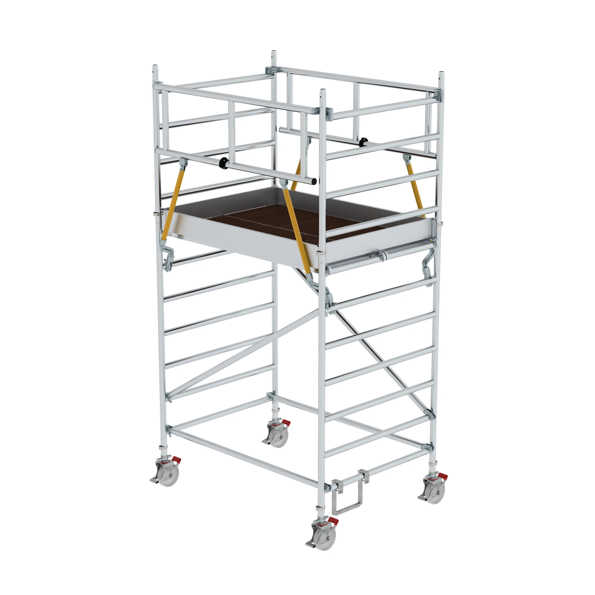MUNK | Rollgerüst SG 1,35 x 1,80 m mit Doppel-Plattform Plattformhöhe 2,51 m