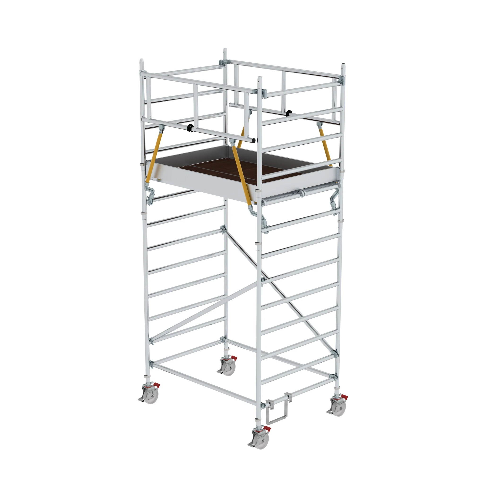 MUNK | Rollgerüst SG 1,35 x 1,80 m mit Doppel-Plattform Plattformhöhe 3,07 m
