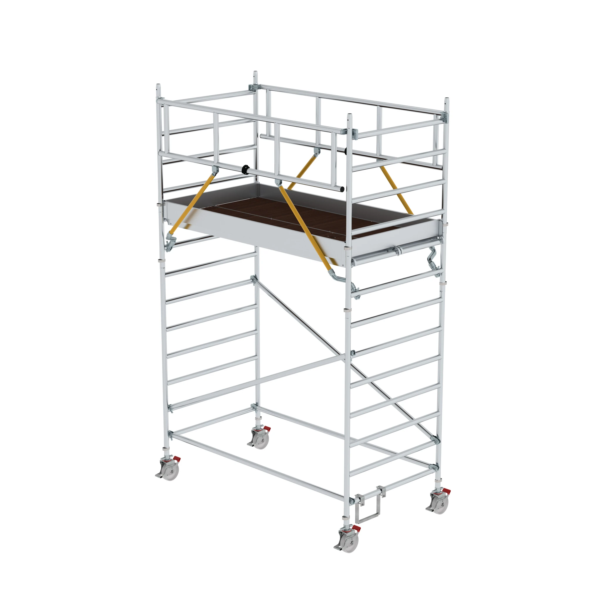 MUNK | Rollgerüst SG 1,35 x 2,45 m mit Doppel-Plattform Plattformhöhe 3,07 m