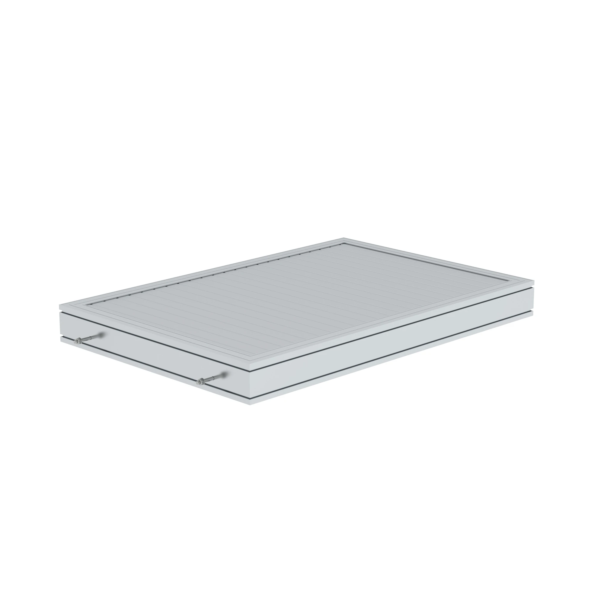 MUNK | Plattform Aluminium geriffelt Plattformlänge 1260 mm