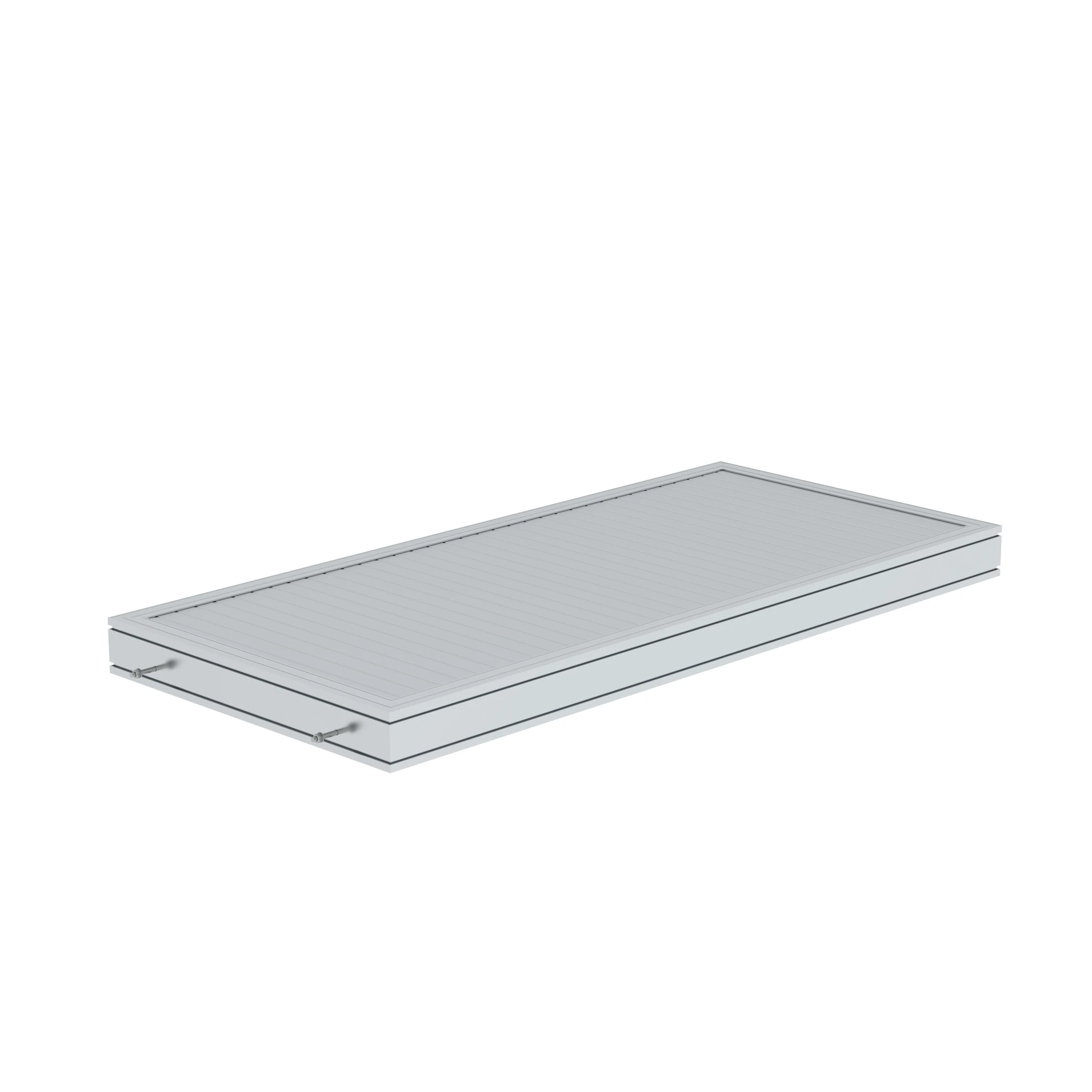 MUNK | Plattform Aluminium geriffelt Plattformlänge 1860 mm