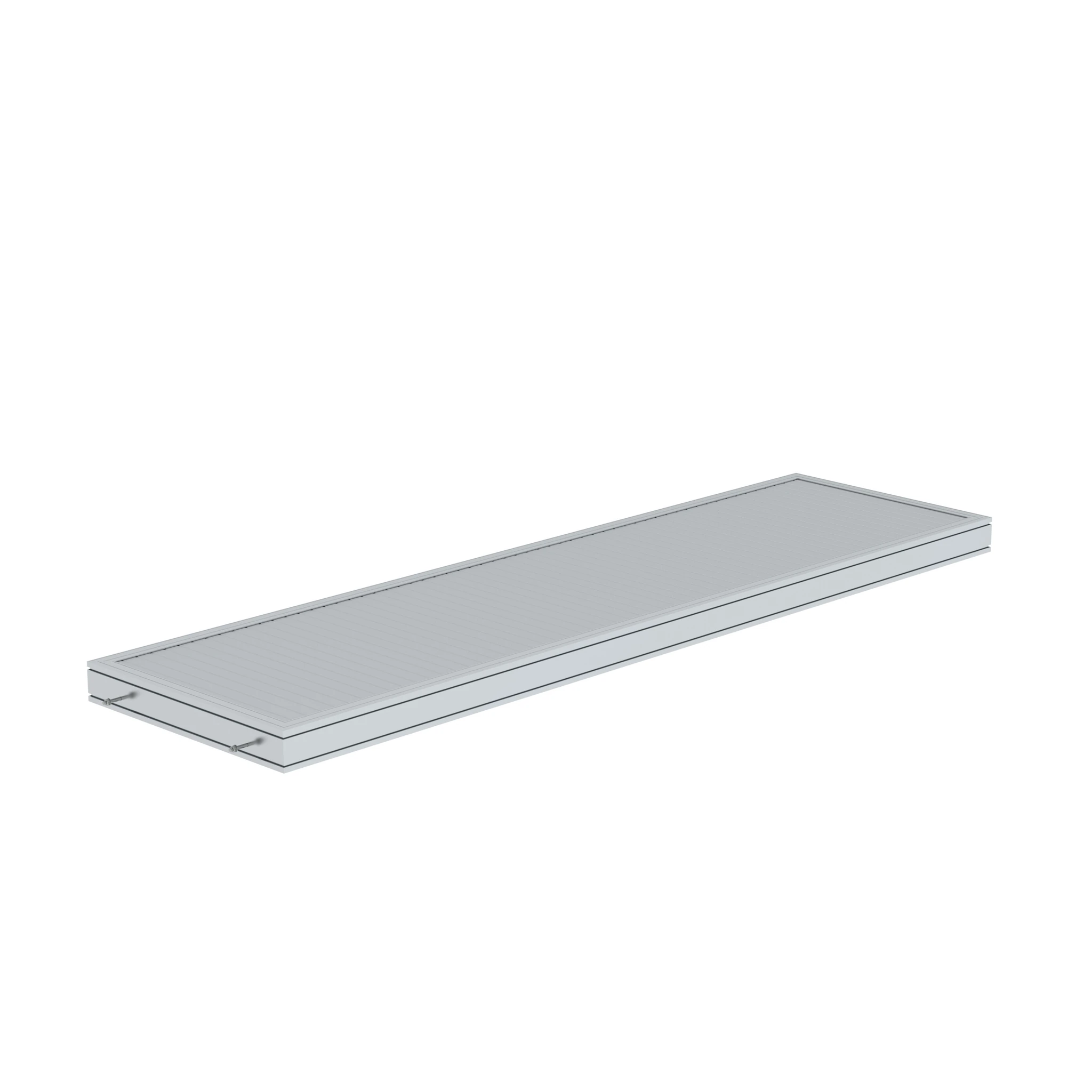 MUNK | Plattform Aluminium geriffelt Plattformlänge 3060 mm