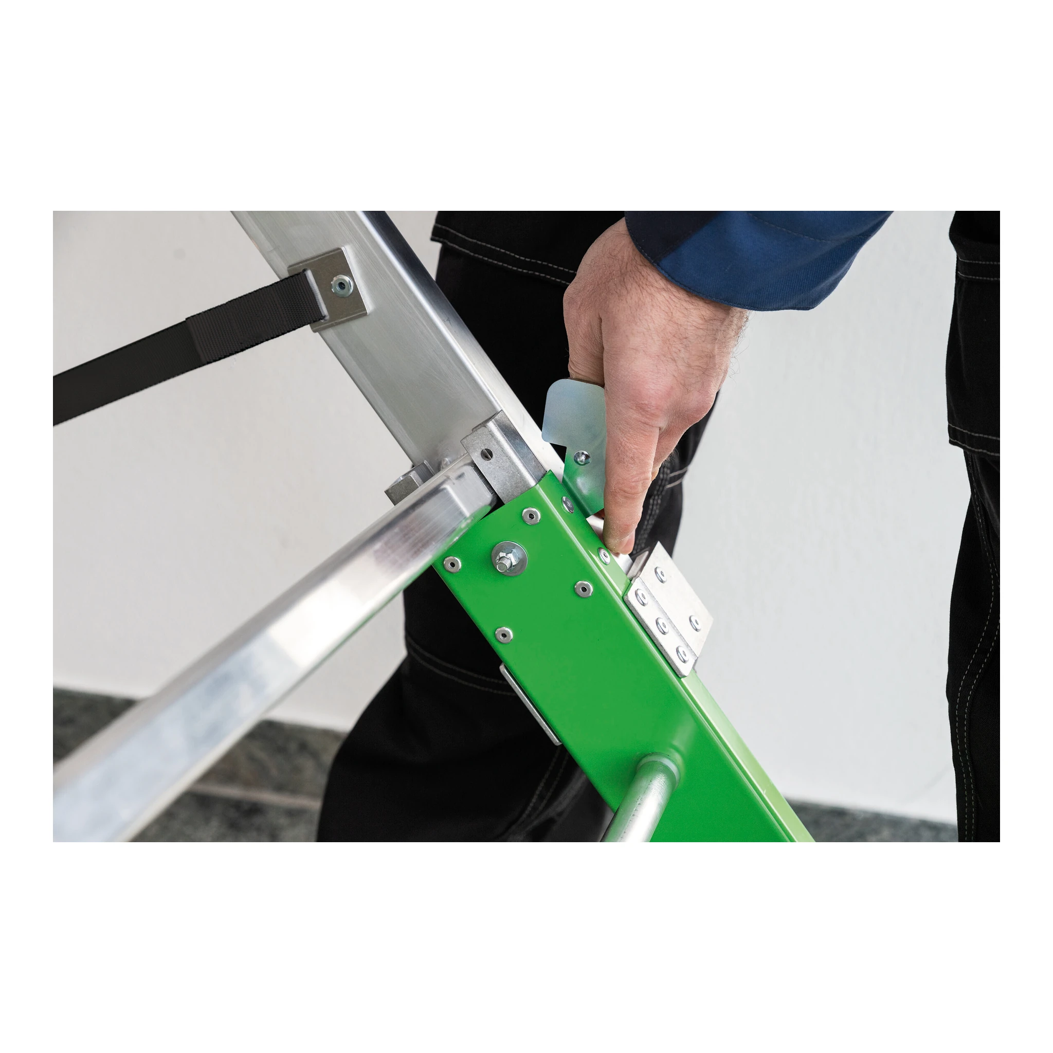 MUNK | Einsteckteil für Plattformleiter steckbar plus 2 Stufen – Bild 4
