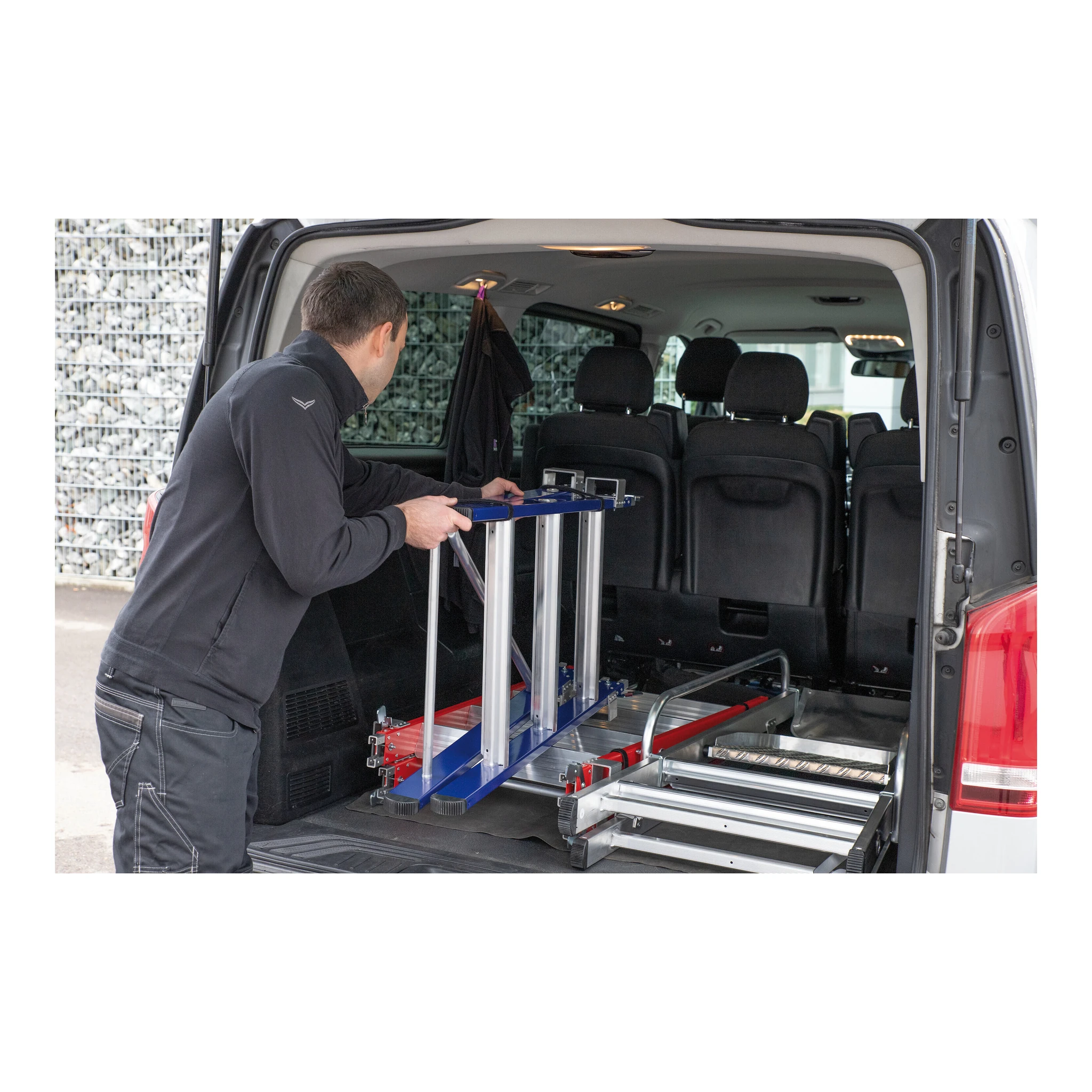 MUNK | Einsteckteil für Plattformleiter steckbar plus 2 Stufen – Bild 6