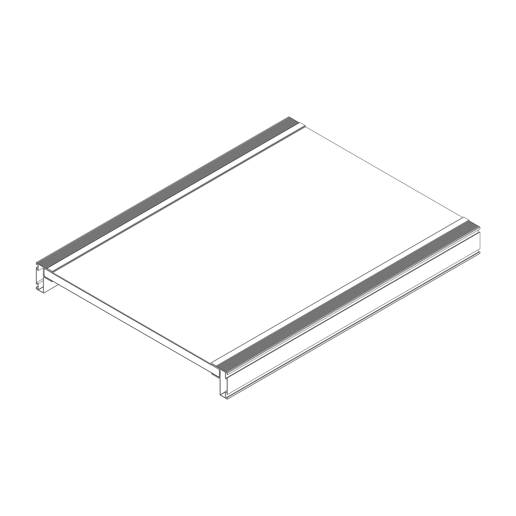 MUNK | Plattform mit AL-Belagprofil R13
