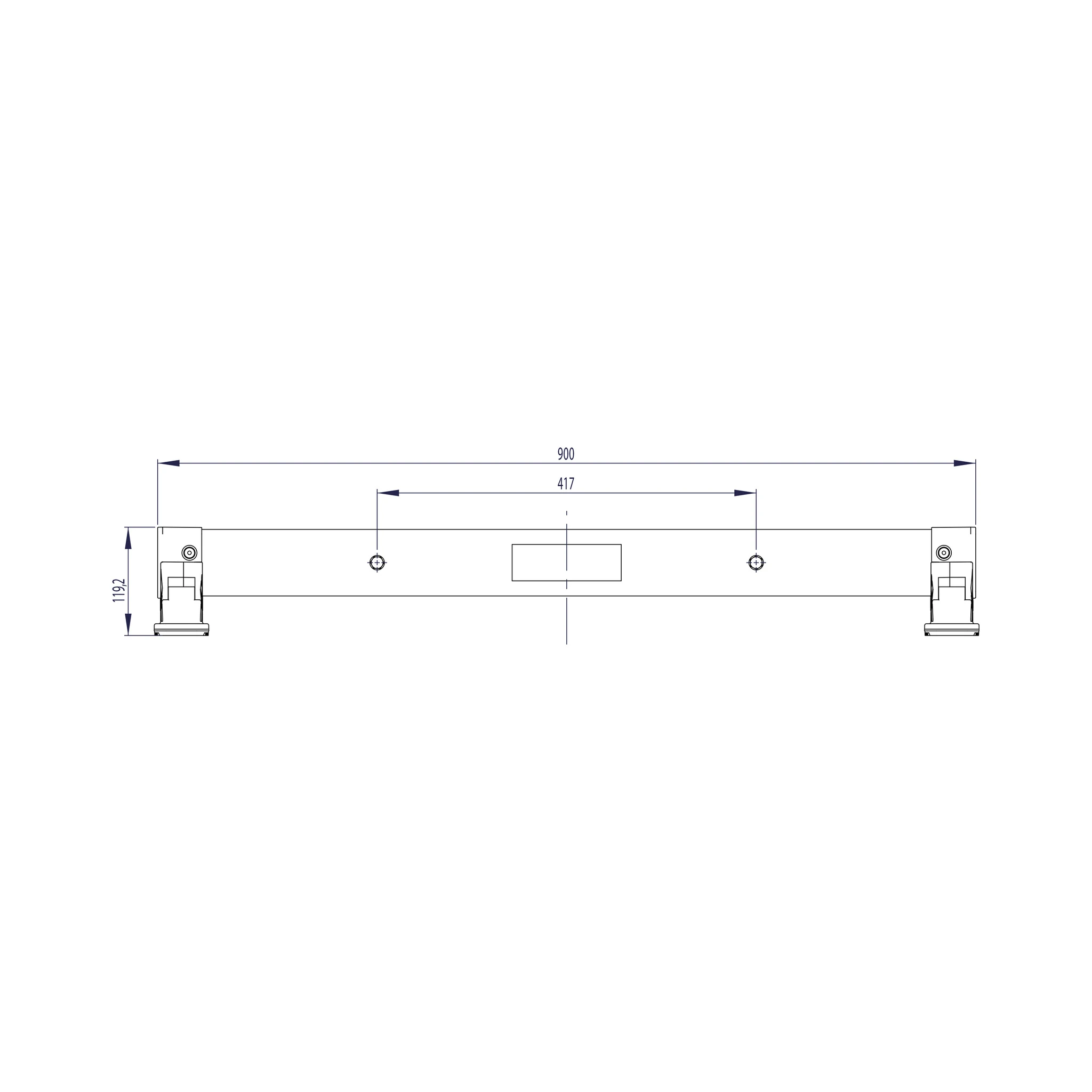 MUNK | nivello®-Traverse 090/417/73 – Bild 2