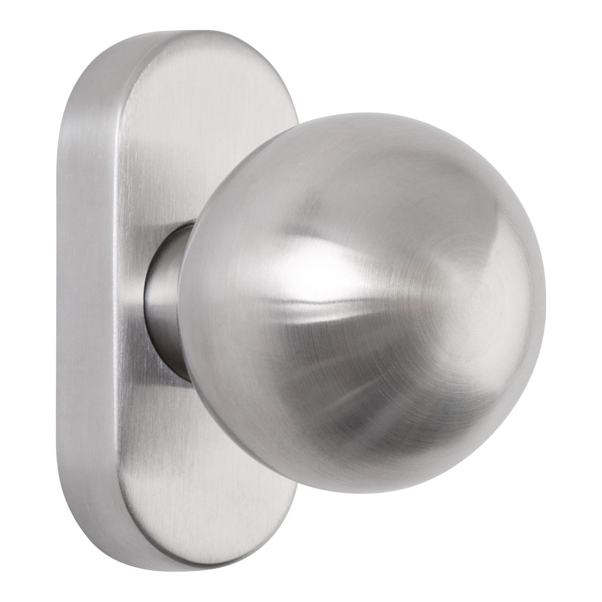 TECWERK | Rahmentürknopf | Material Edelstahl 60 | gerade