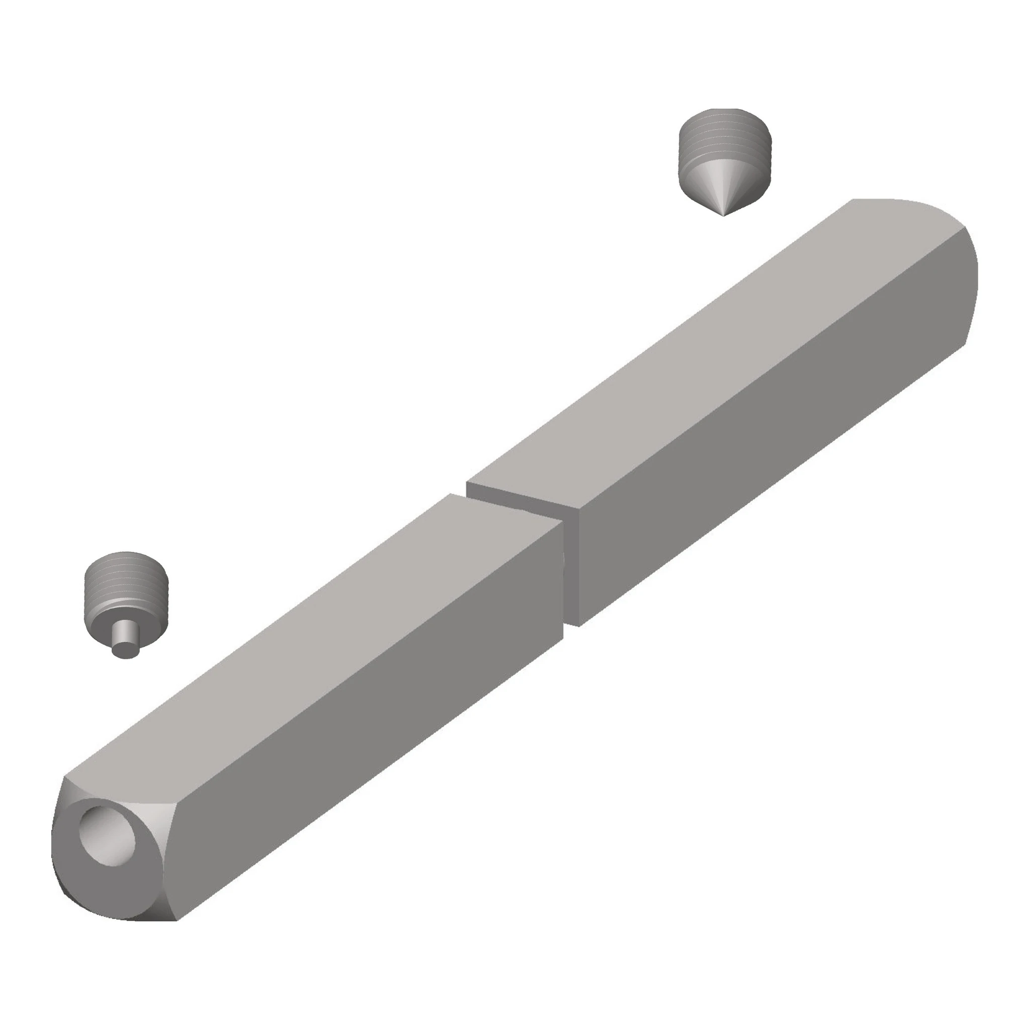 TECWERK | Panikstift | Vierkant 9 mm