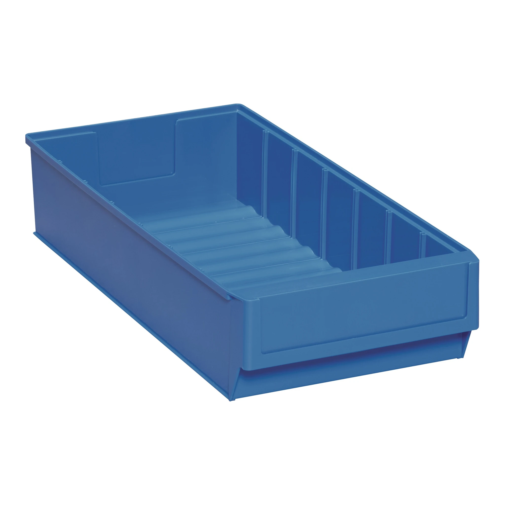 TECWERK | Regalkasten | L400xB183xH81mm | blau Polypropylen