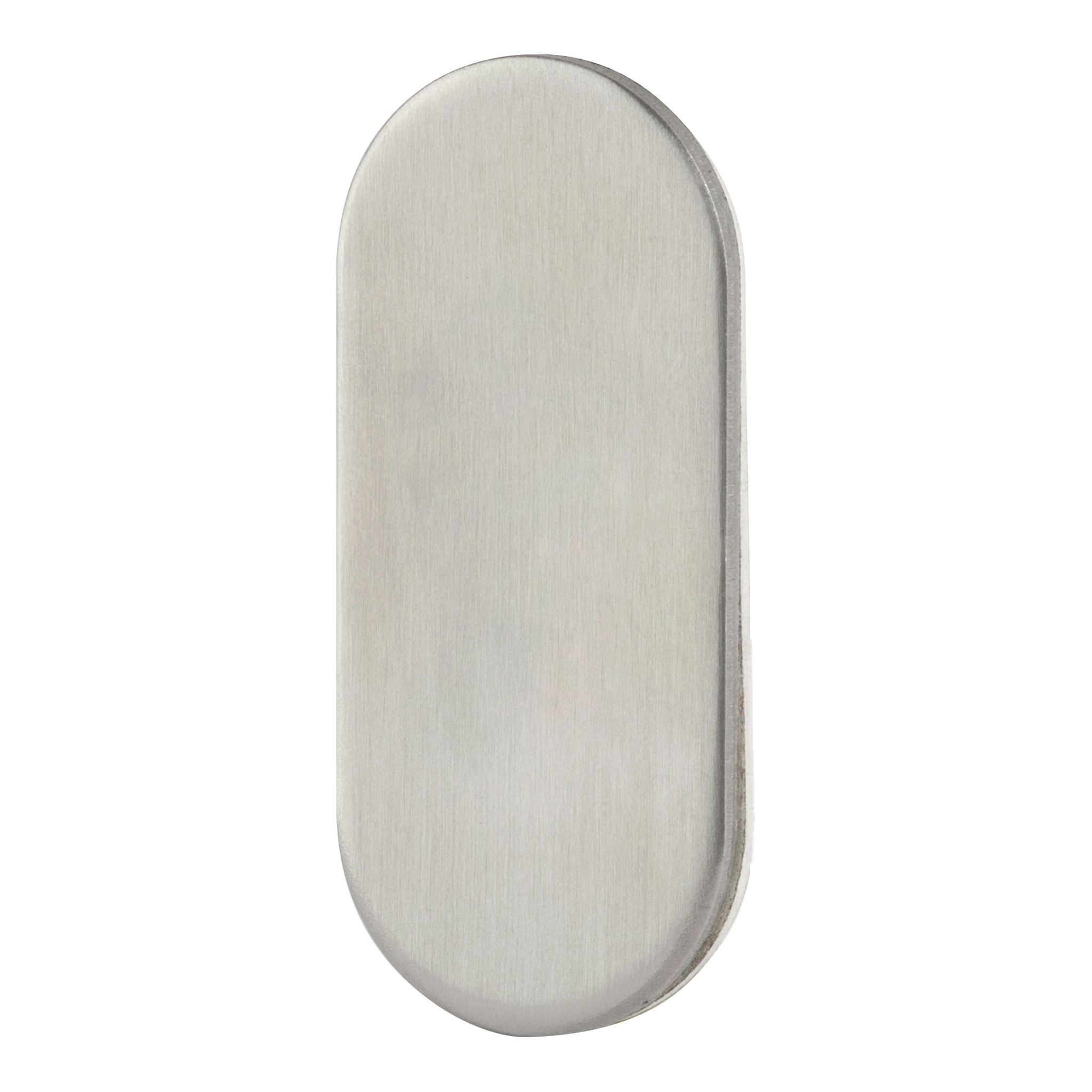TECWERK | Kleberosette | Edelstahl 60 | Schildstärke 3 mm blind