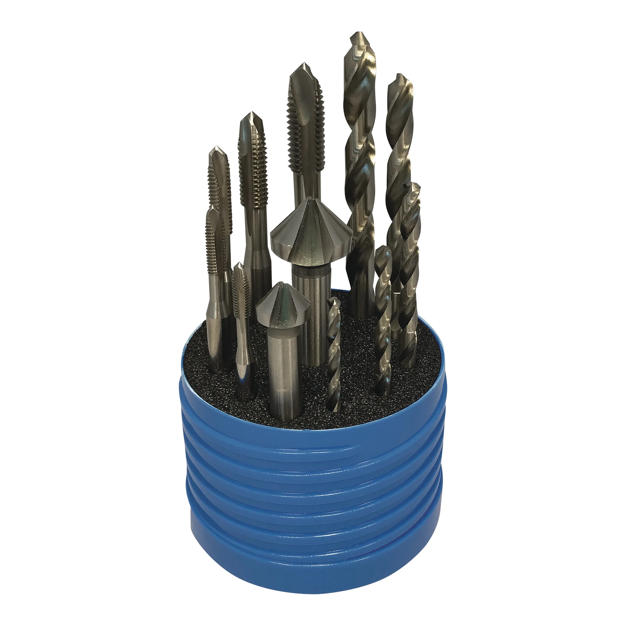 TECWERK | Gewinde-Komplett-Set | 12 teilig