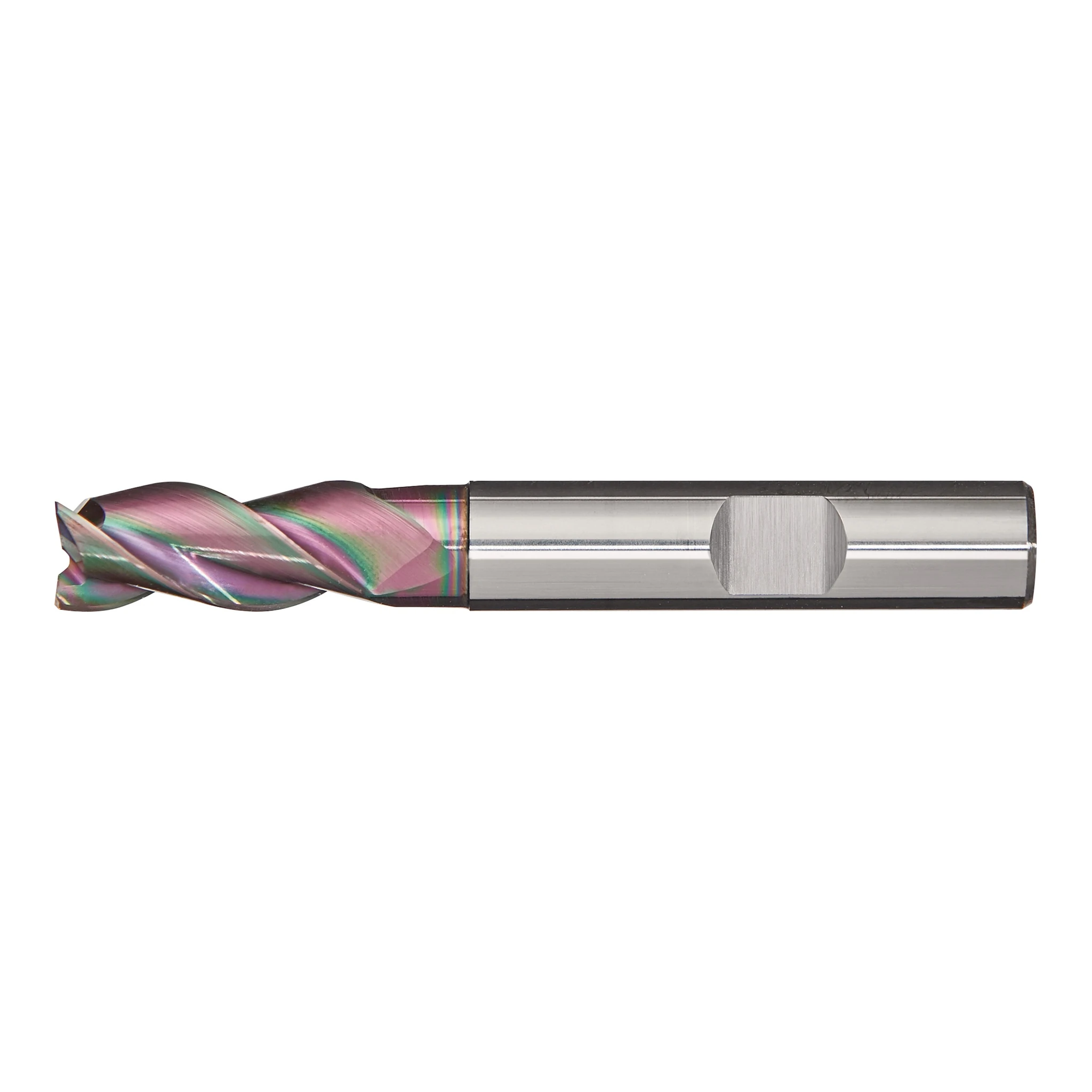 TECWERK | Schaftfräser | Nenn-Ø 8 mm | VHM spezial 38/40 ° DIN 6535 HB