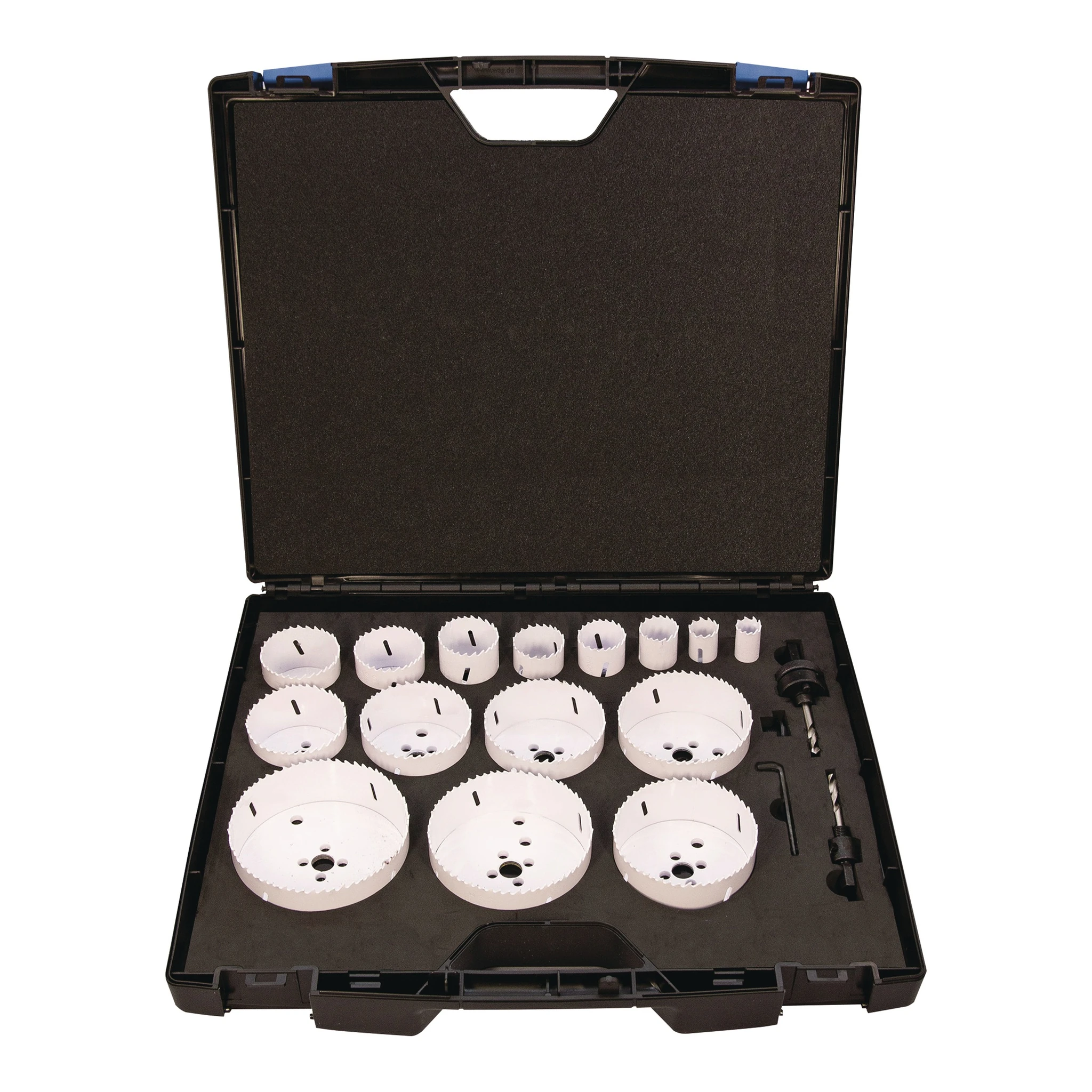TECWERK | Lochsägen-Satz | 17-teilig 19-114 mm | Schnitttiefe 38 mm Bi-Metall