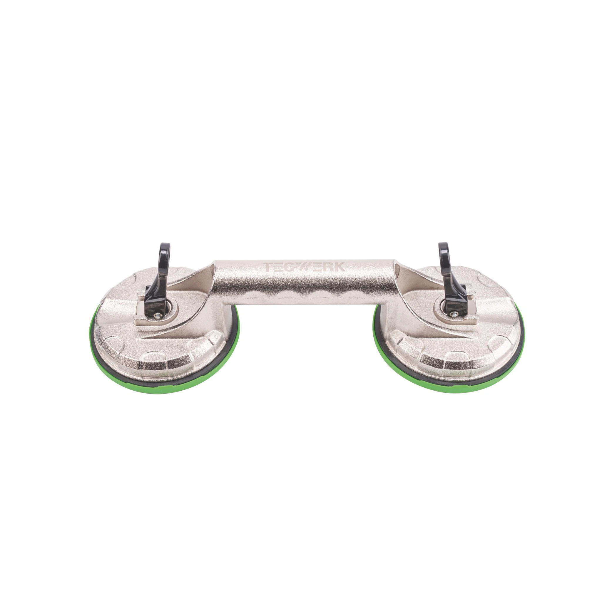 TECWERK | Saugheber | Tragfähigkeit 80 kg Kopf-Ø 118 mm | 2 Köpfe Alu