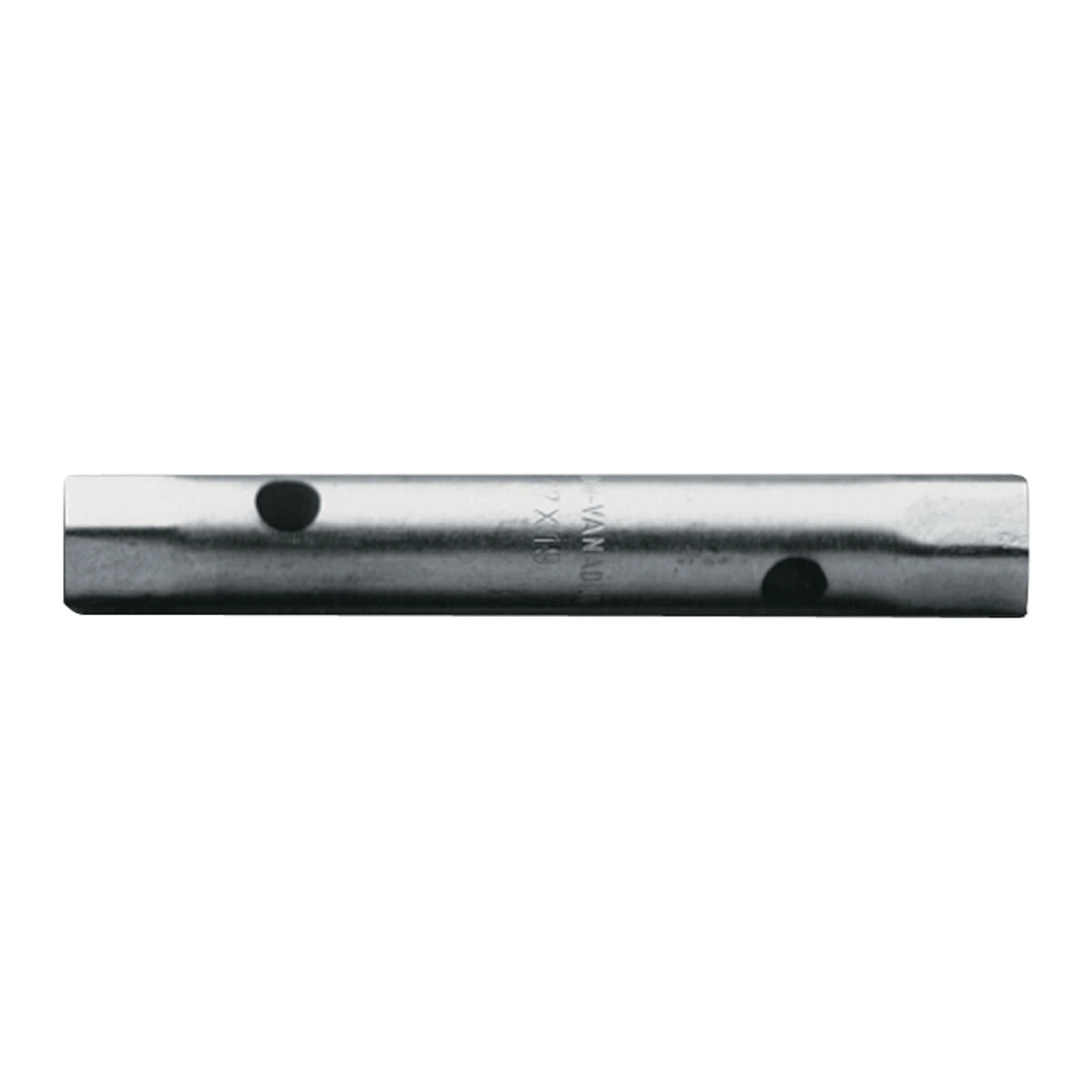 TECWERK | Rohrsteckschlüssel | Schlüsselweite 10 x 11 mm Länge 120 mm | Bohrungs-Ø 6,5 mm