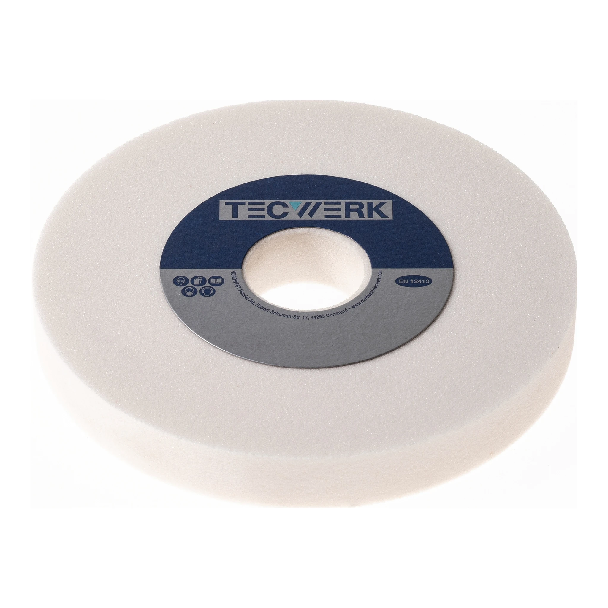 TECWERK | Schleifbockscheibe | Ø125xB20x32mm 80 | Form A
