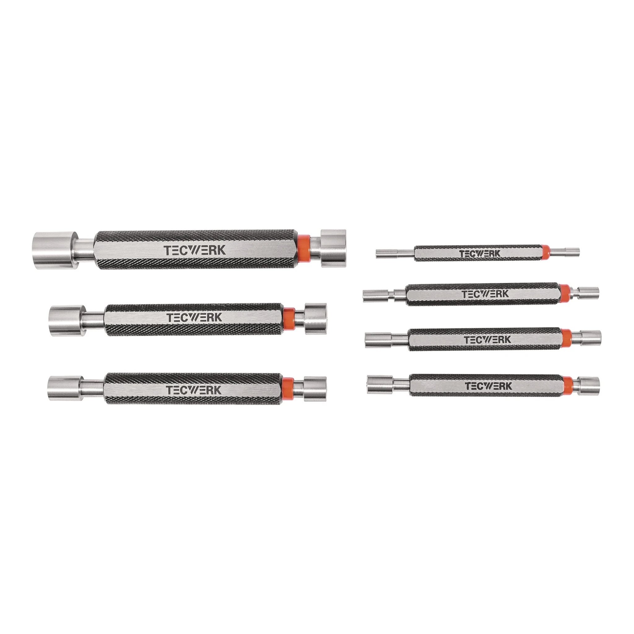 TECWERK | Grenzlehrdorn-Satz | je 1 St. 3, 4, 5, 6, 8, 10, 12 mm