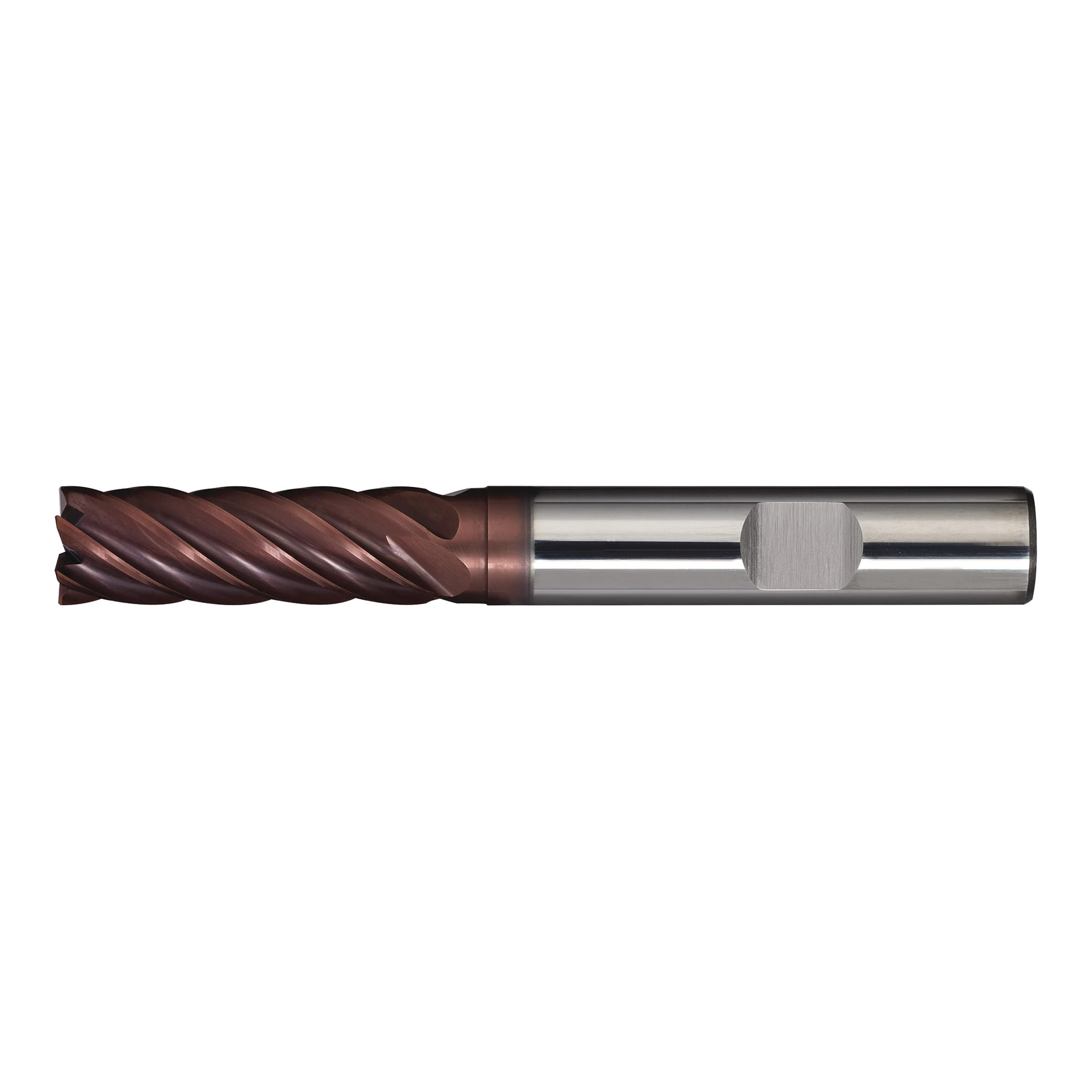 TECWERK | Schaftfräser | Nenn-Ø 6 mm Einsatzlänge 25 mm | VHM TiAlN 35-38 ° DIN 6535 HB