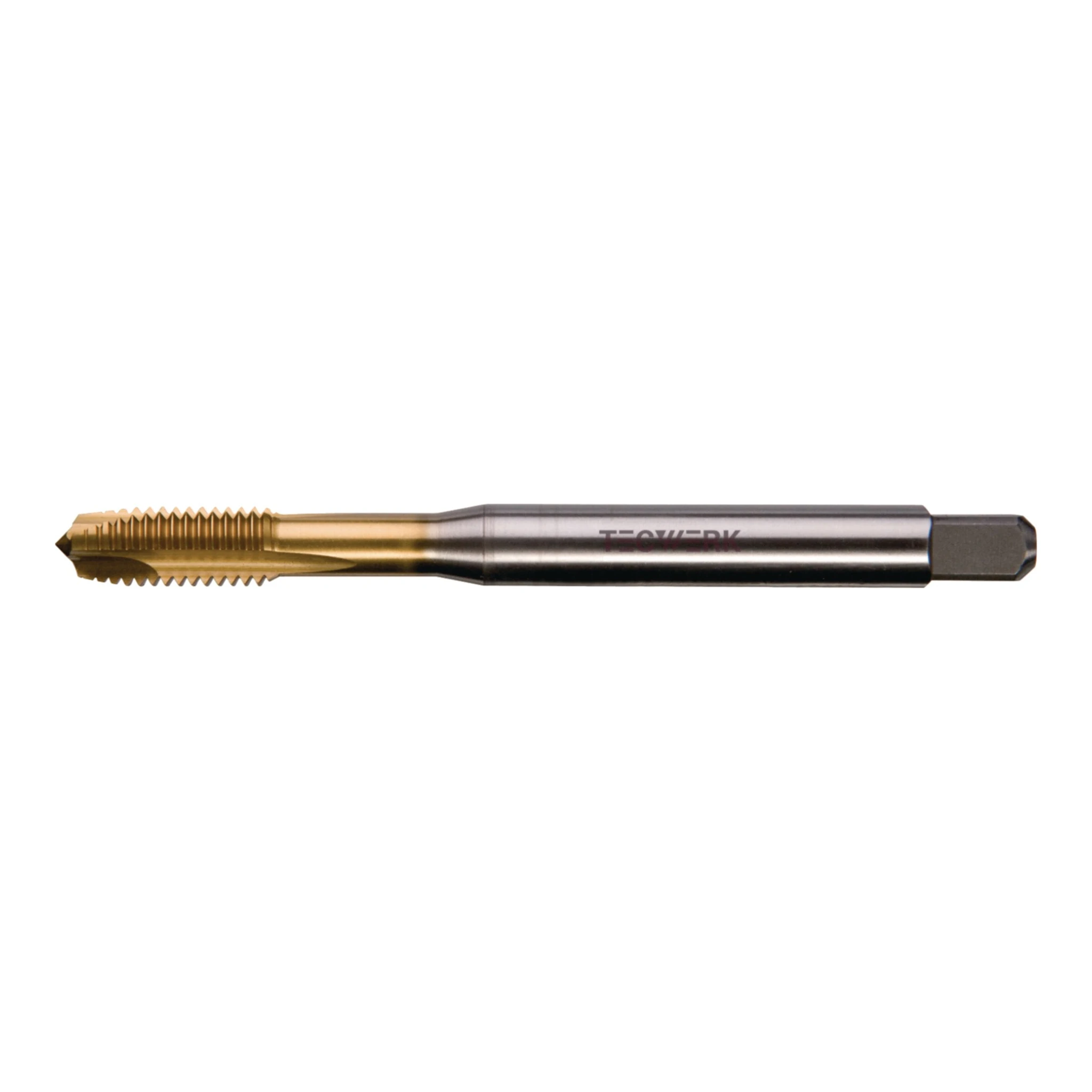 TECWERK | Maschinengewindebohrer | M10x1,5 mm | HSS-Co TiN