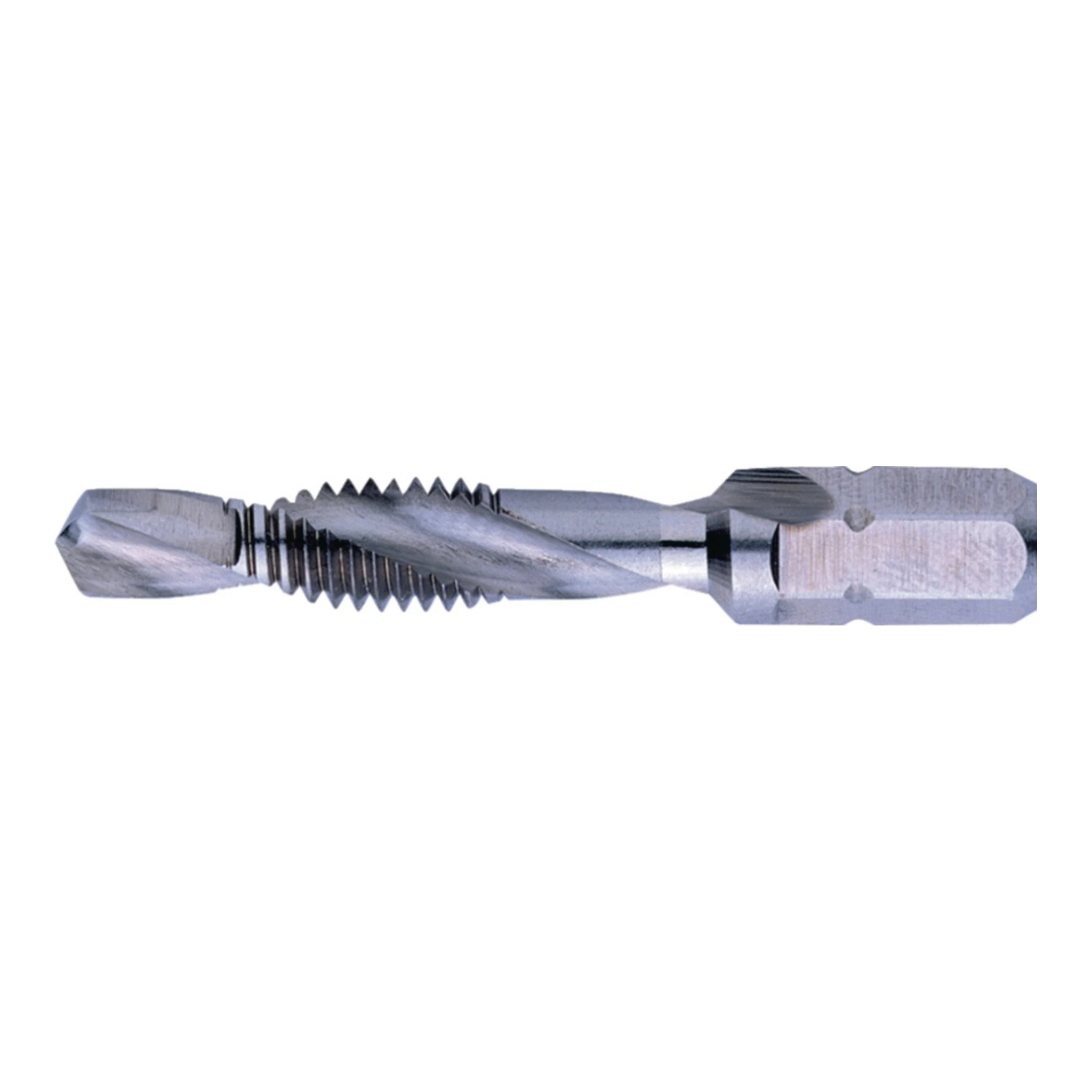 TECWERK | Kombigewindebohrer | HSSG 1/4 ″ 6KT M6x5,0 mm | Gewindesteigung 1,00 mm