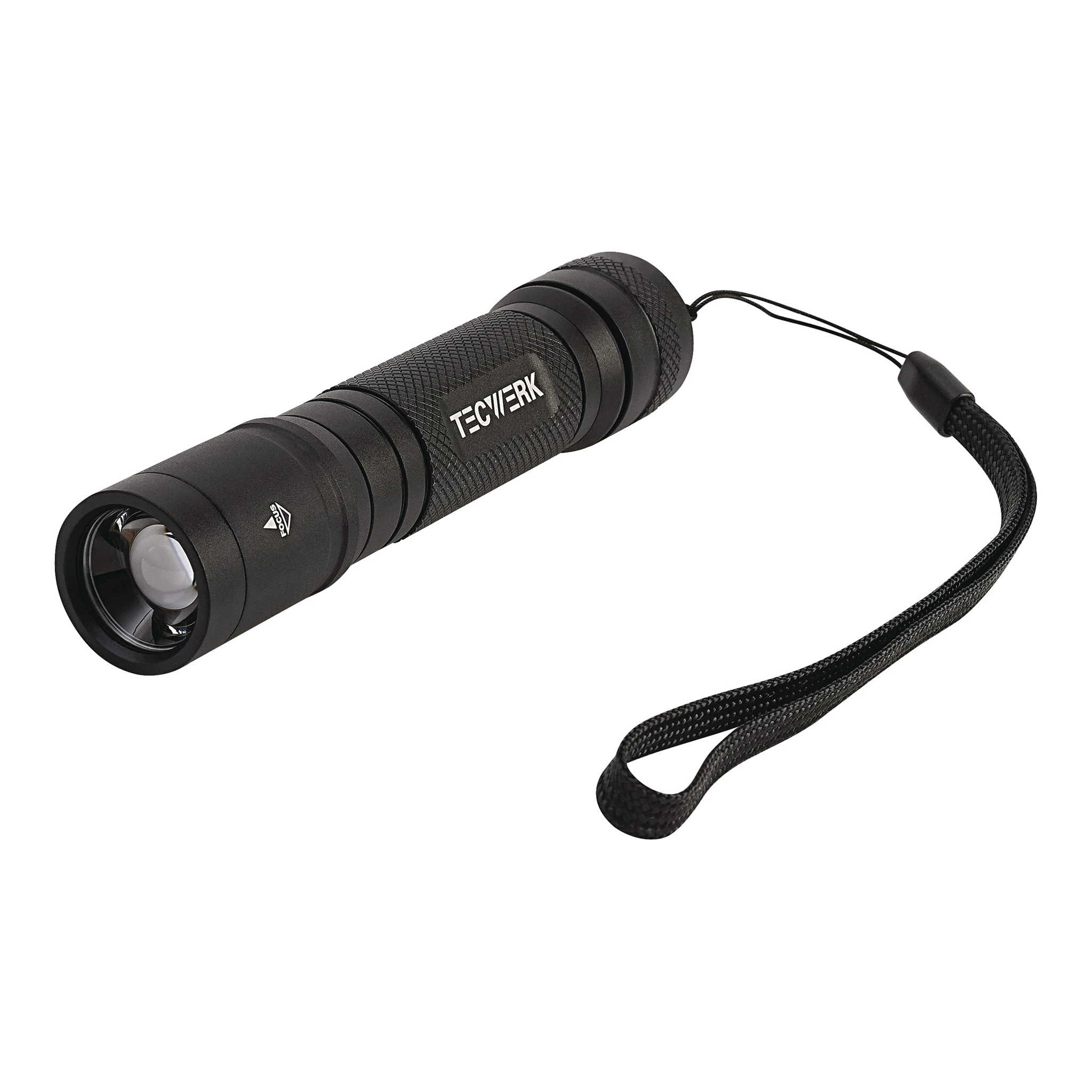 TECWERK | LED-Taschenlampe | 1000 lm | Li-Ion 205 m