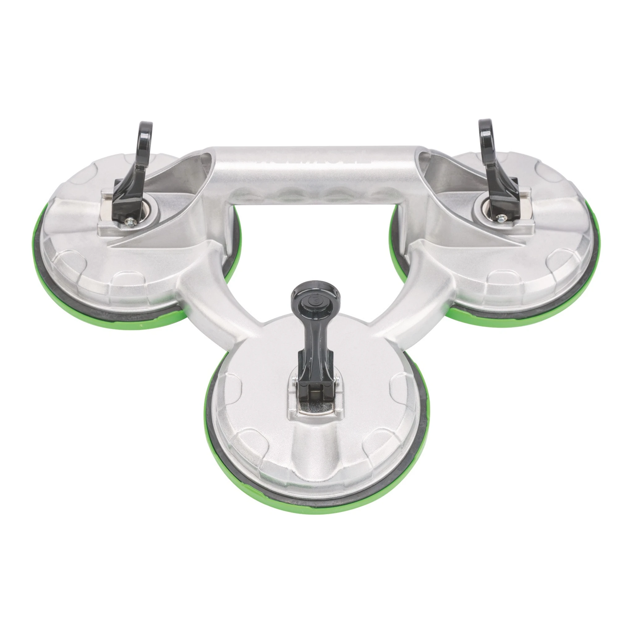 TECWERK | Saugheber | Tragfähigkeit 100 kg Kopf-Ø 118 mm | 3 Köpfe Alu – Bild 2