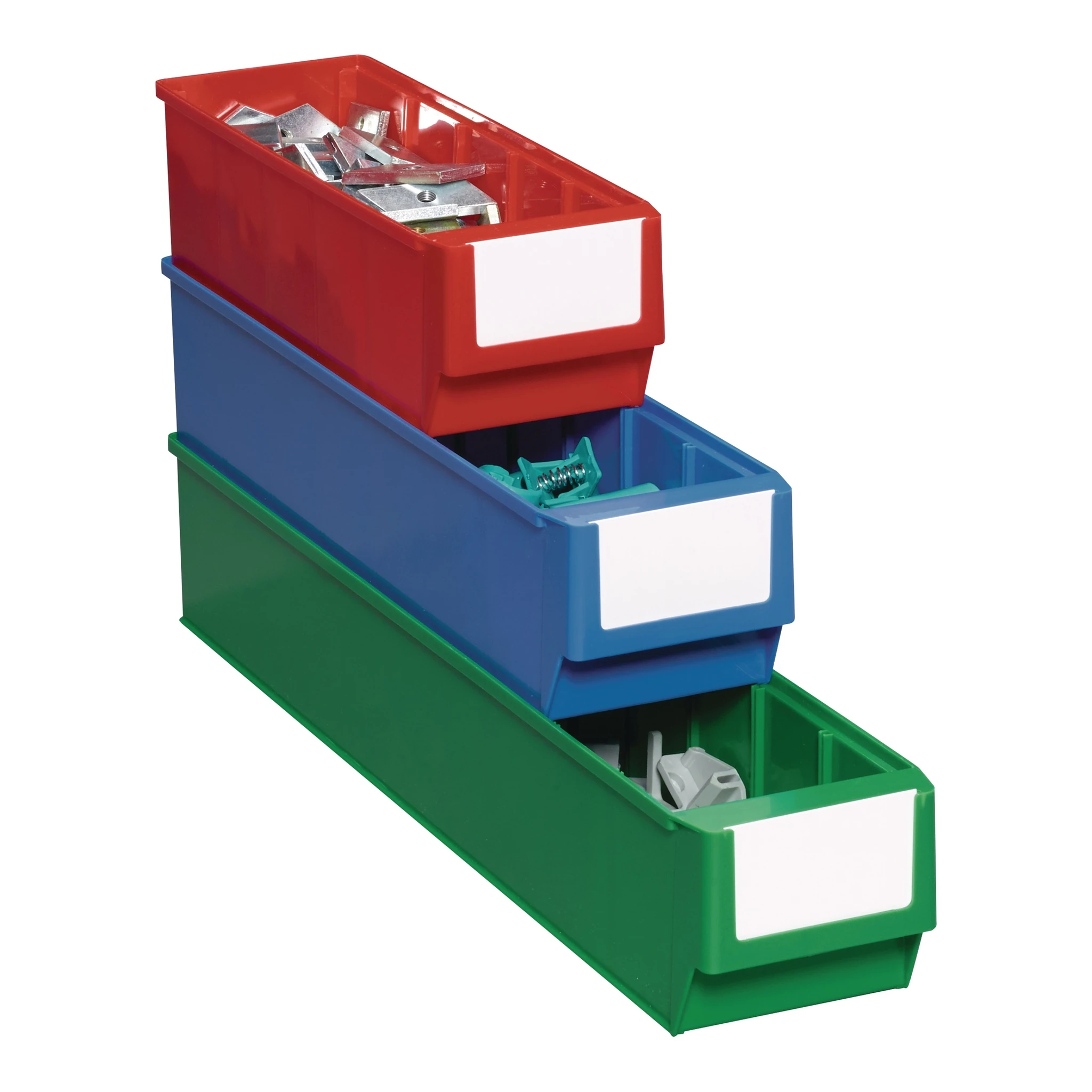 TECWERK | Regalkasten | L300xB183xH81mm | blau Polypropylen