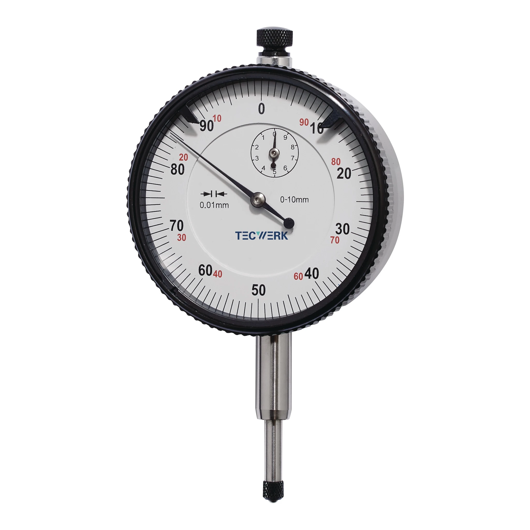 TECWERK | Messuhr | 10 mm Ablesung 0,01 mm