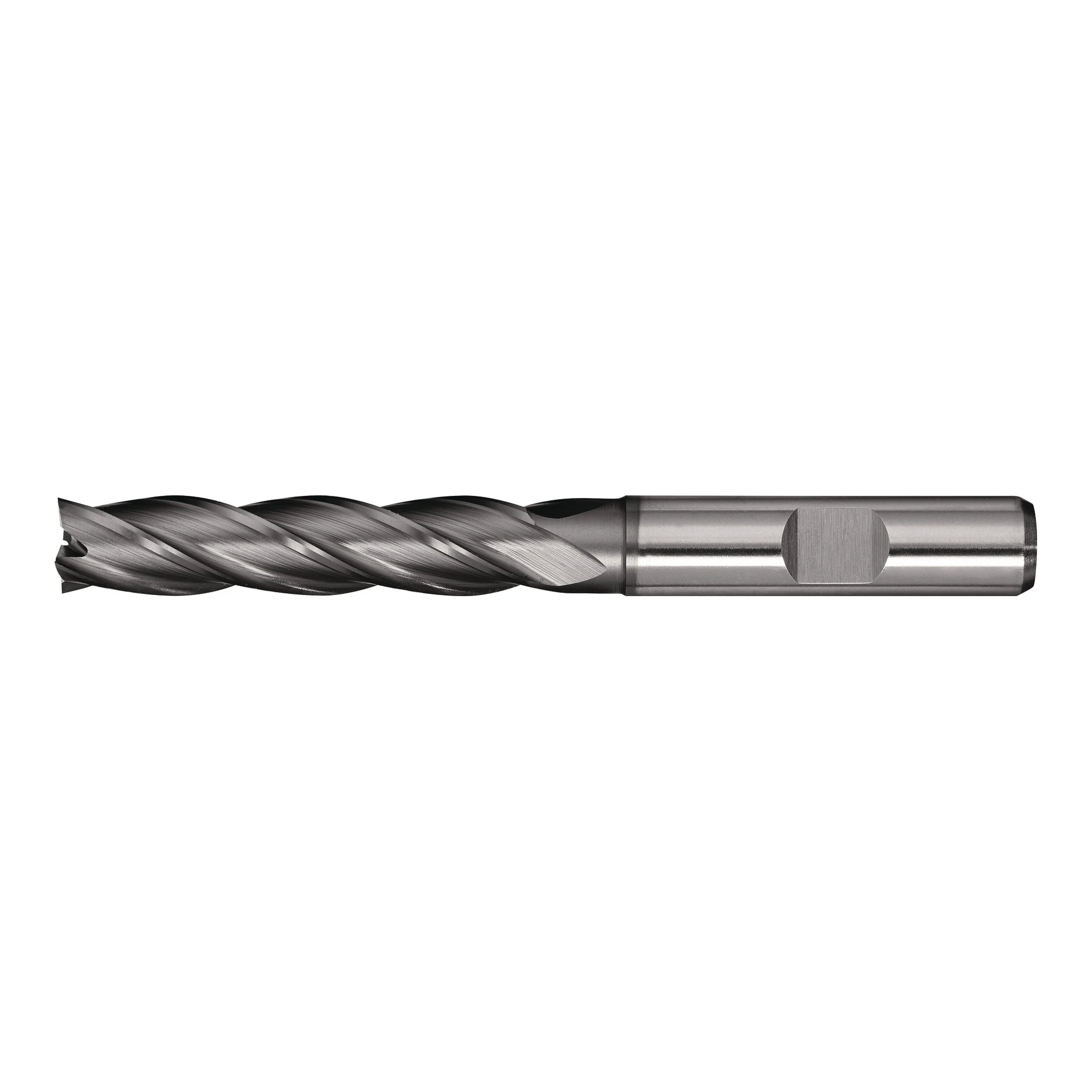 TECWERK | Schaftfräser | Nenn-Ø 6 mm Einsatzlänge 30 mm | HSS-Co8 TiCN DIN 1835 B