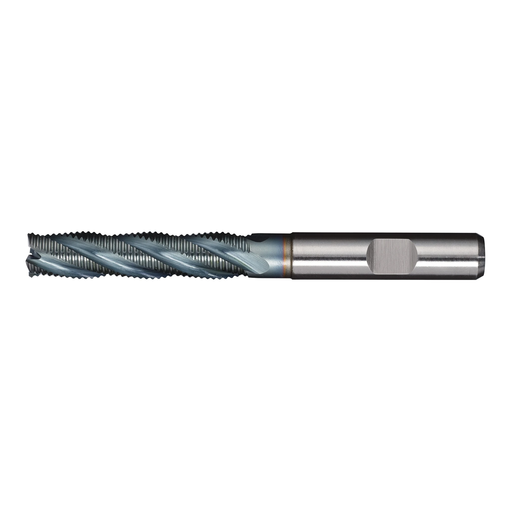TECWERK | Schaftfräser | Nenn-Ø 6 mm Einsatzlänge 30 mm | HSS-Co5 TiCN DIN 1835 B