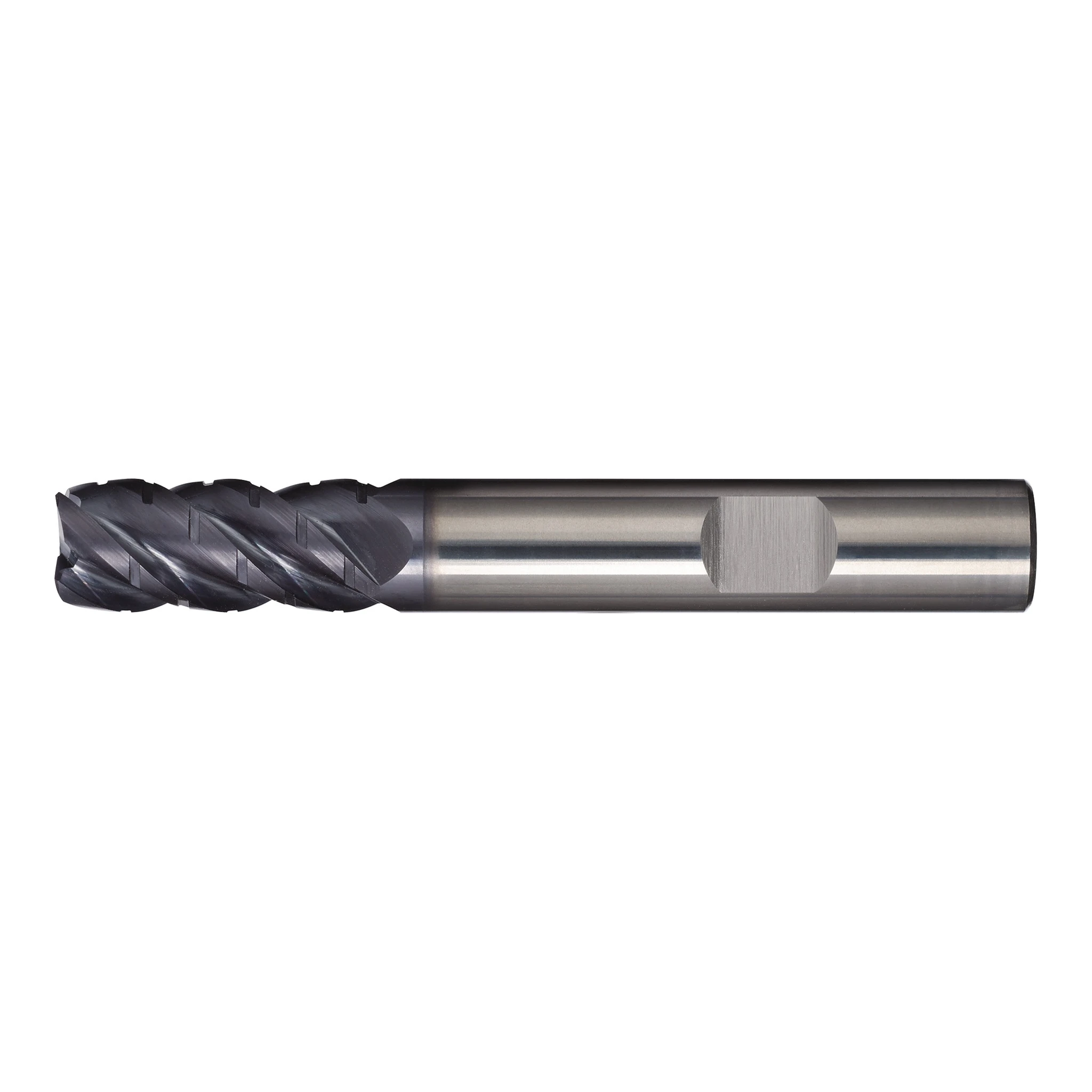 TECWERK | Schaftfräser | Nenn-Ø 8 mm | VHM TiAlN 45 ° DIN 6535 HB