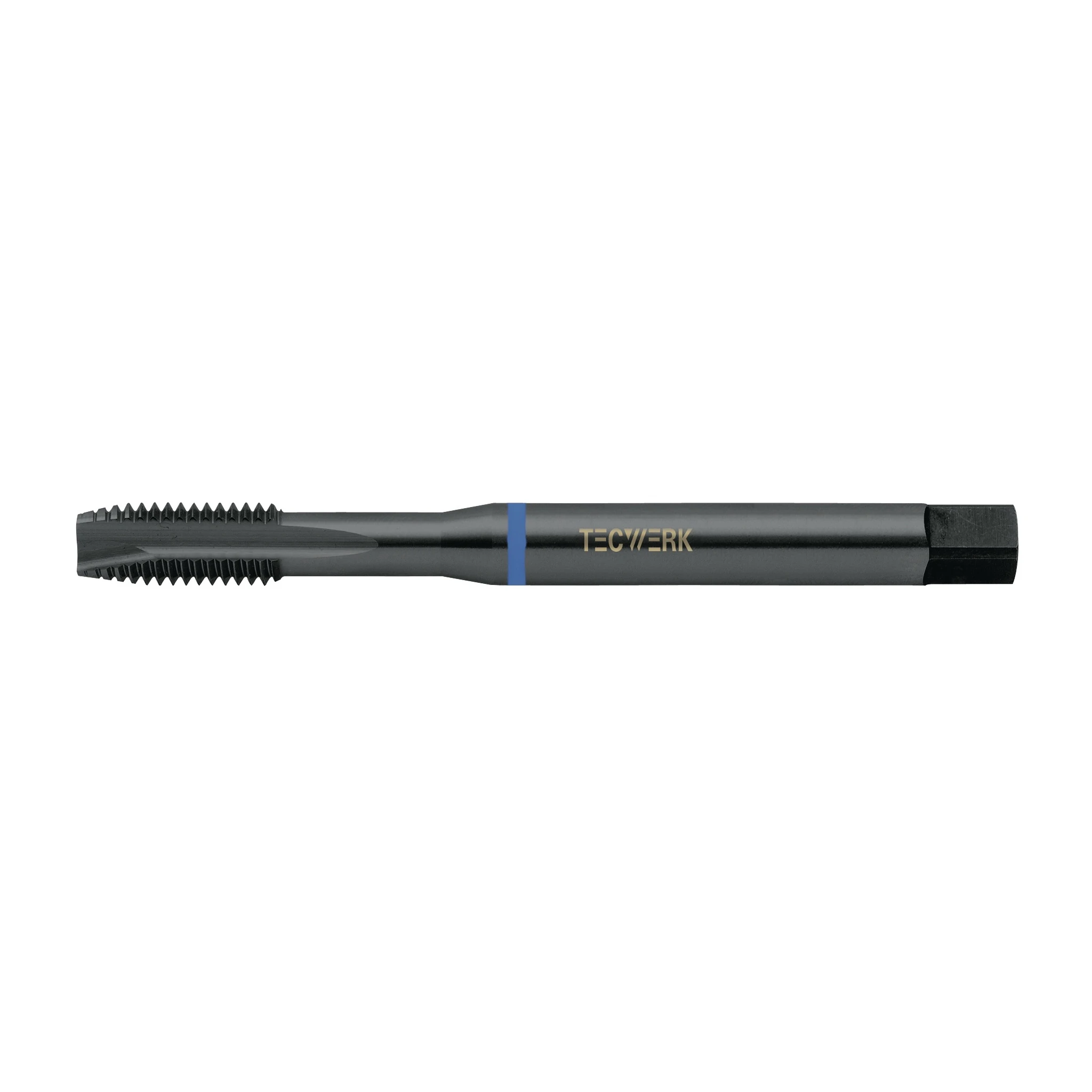 TECWERK | Maschinengewindebohrer | M10x1,5 mm | HSS-Co nitriert und vaporisiert