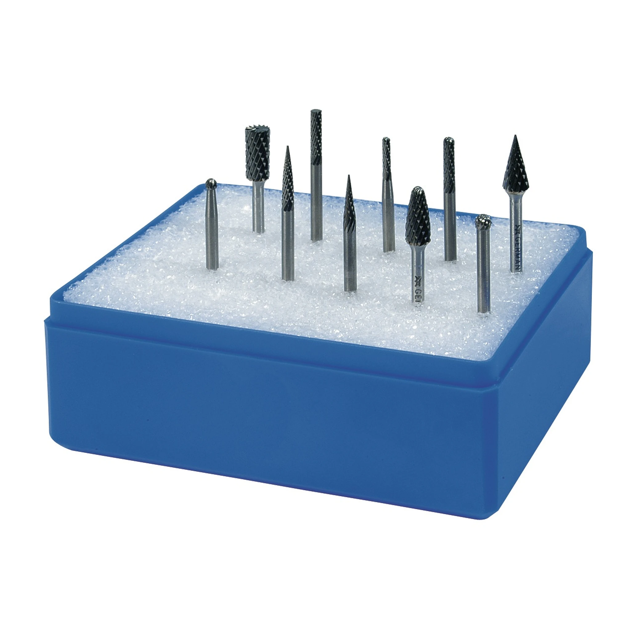 TECWERK | Kleinfrässtifte-Satz | Schaft-Ø 3 mm 10-teilig | Hartmetall