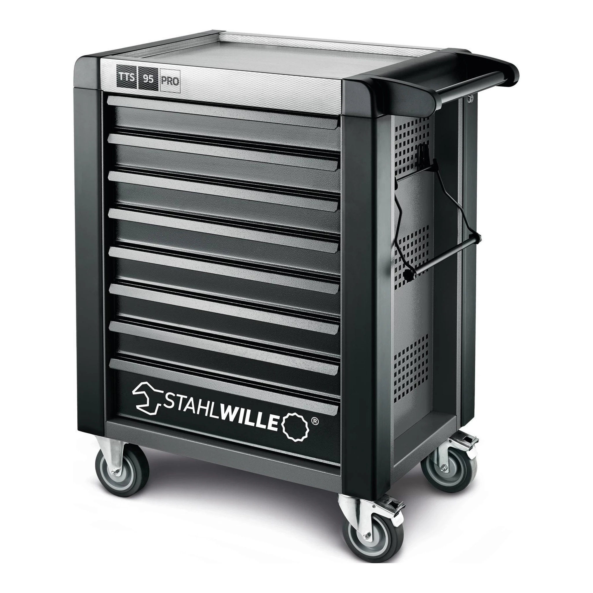 STAHLWILLE | Werkstattwagen | B496xT827xH1020mm | 1400 kg 8 Schubladen